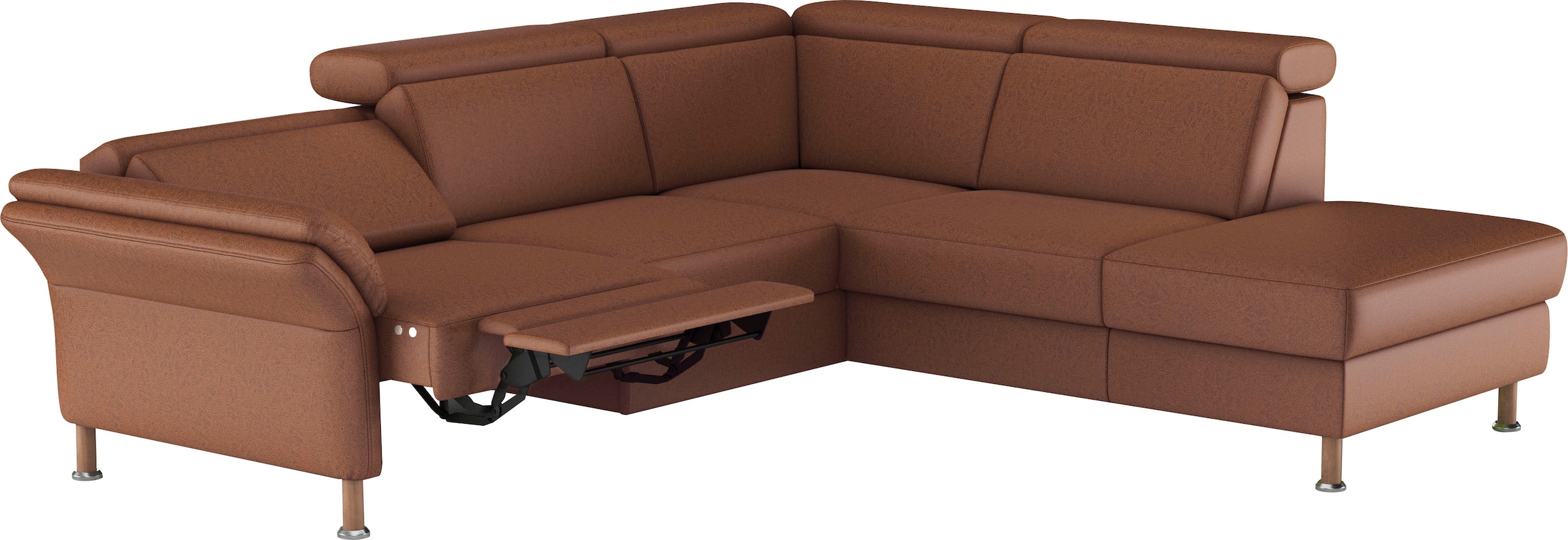 Home affaire Ecksofa »Calypso L-Form«, mit Relaxfunktion motorisch im Sofa 2,5- Sitzer