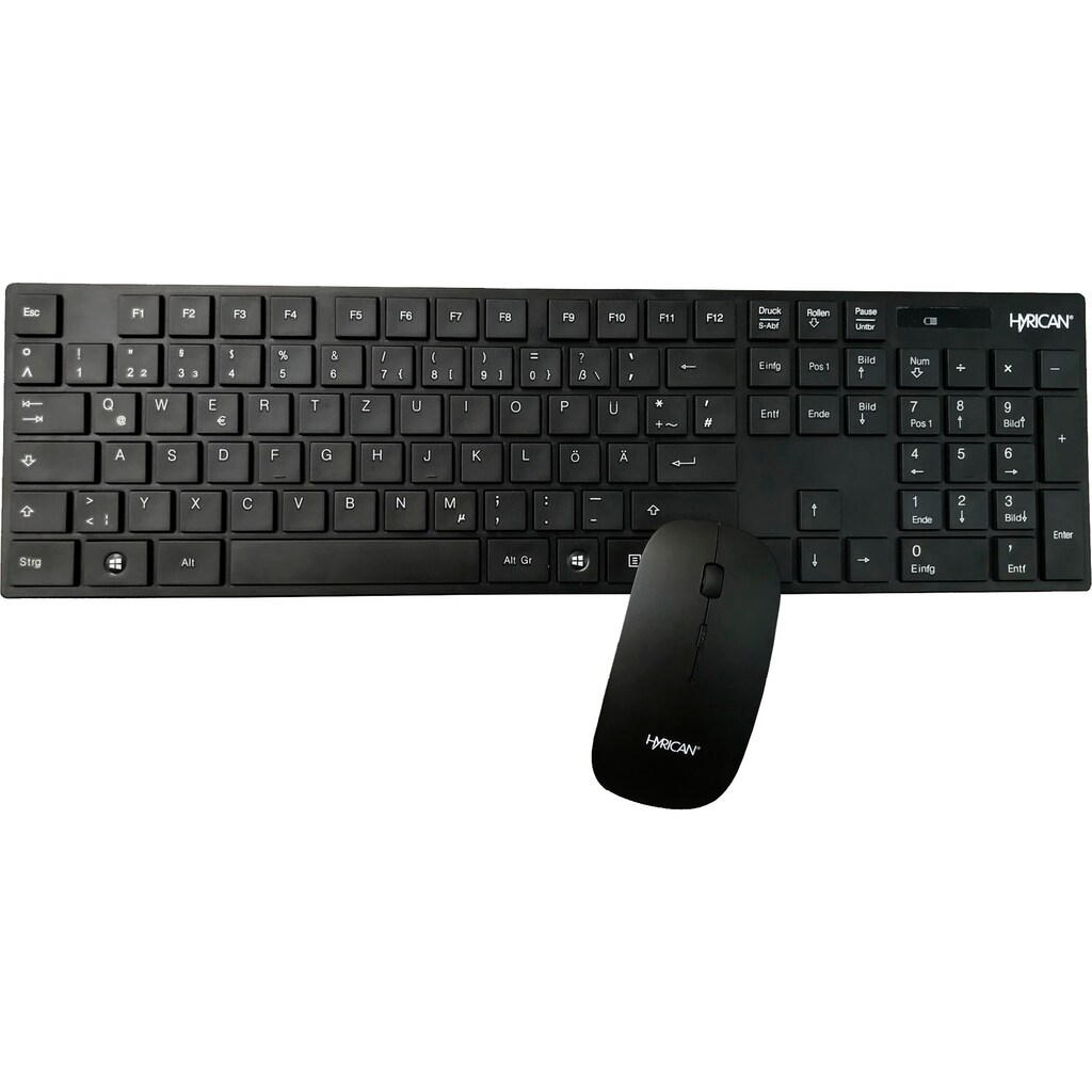 Hyrican Tastatur- und Maus-Set »Home-Office Set«, ST-SKB698W+131 + ST-CAM524