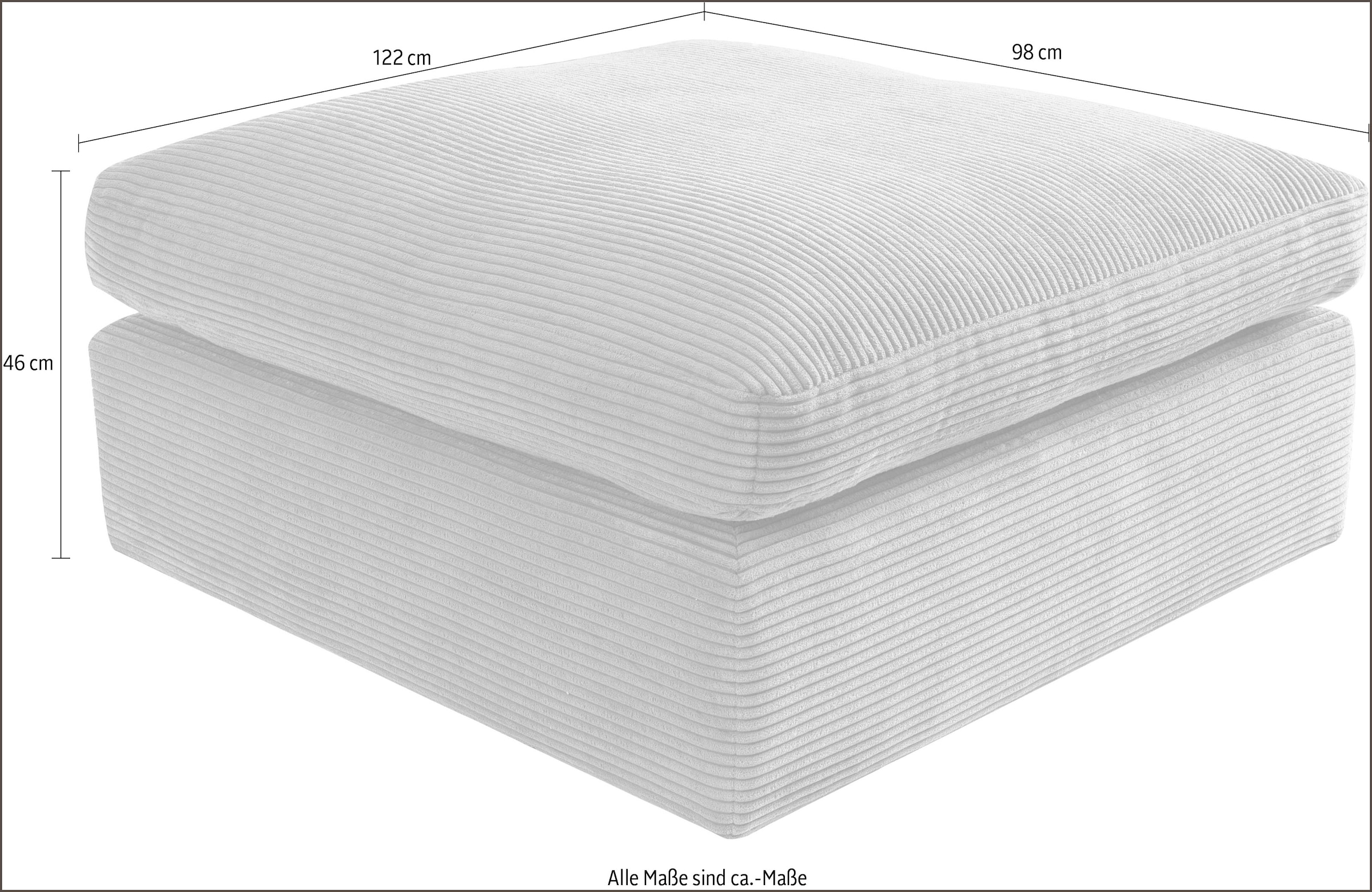 alina Hocker »Sandy«, 122 cm breit und 98 cm tief
