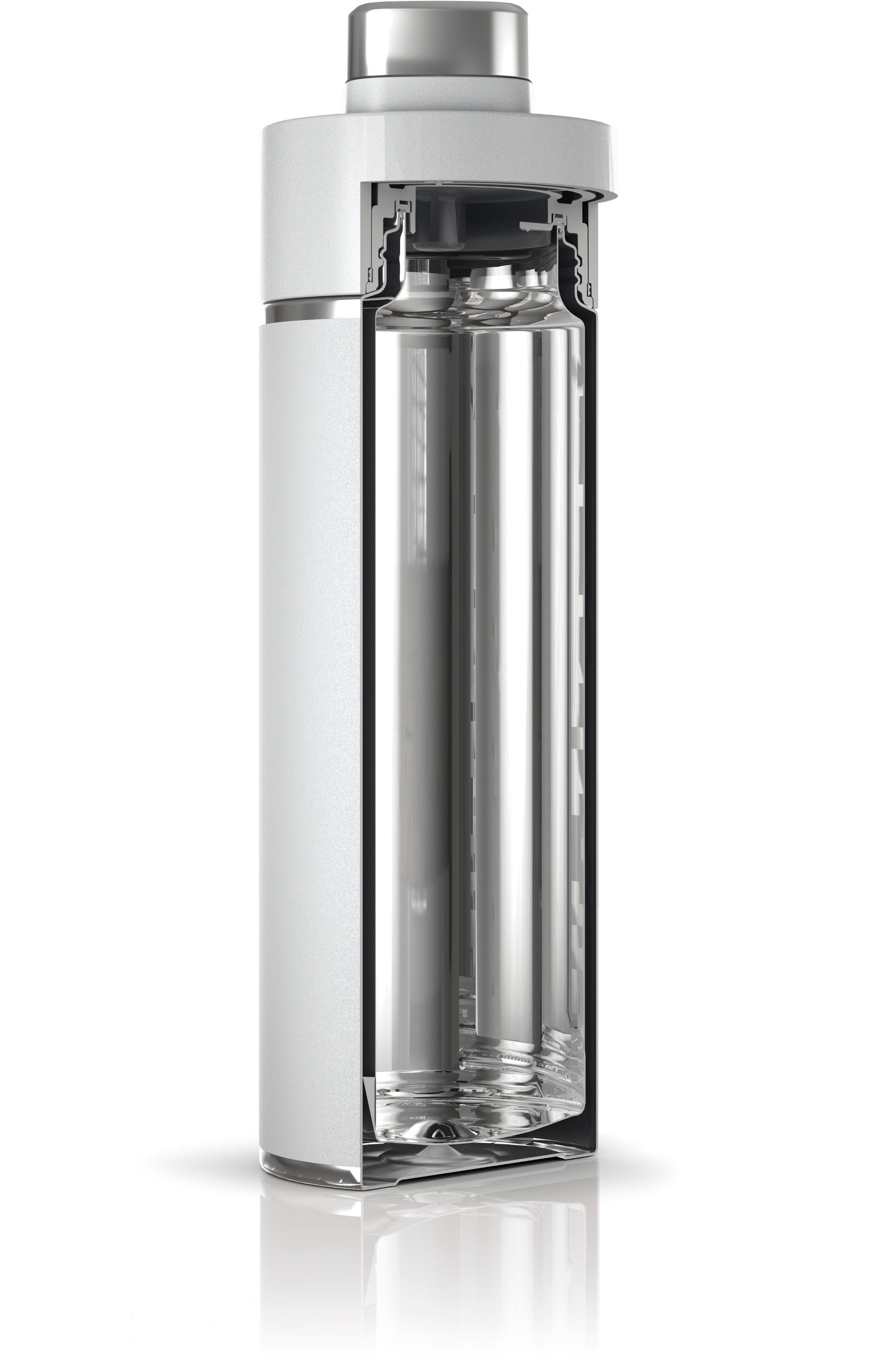 NINJA Isolierflasche »Ninja Thirsti Reiseflasche – 530 ml DW1801EUU / 700 ml DW2401EUU«, Getränke bleiben 24 Stunden kalt, 12 Stunden heiß, Eis hält 2 Tage