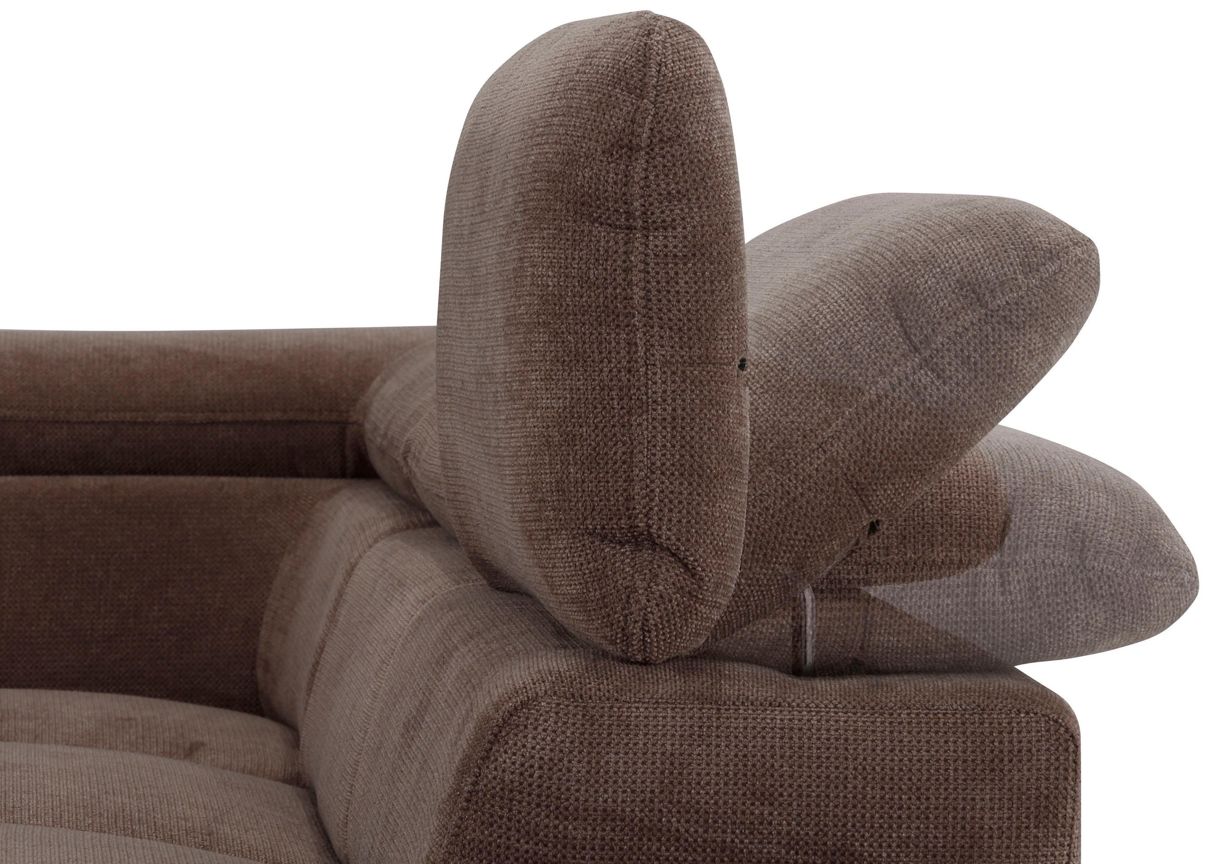 Home affaire Ecksofa »Alberto L-Form«, mit Kopfteilverstellung, wahlweise mit Bettfunktion