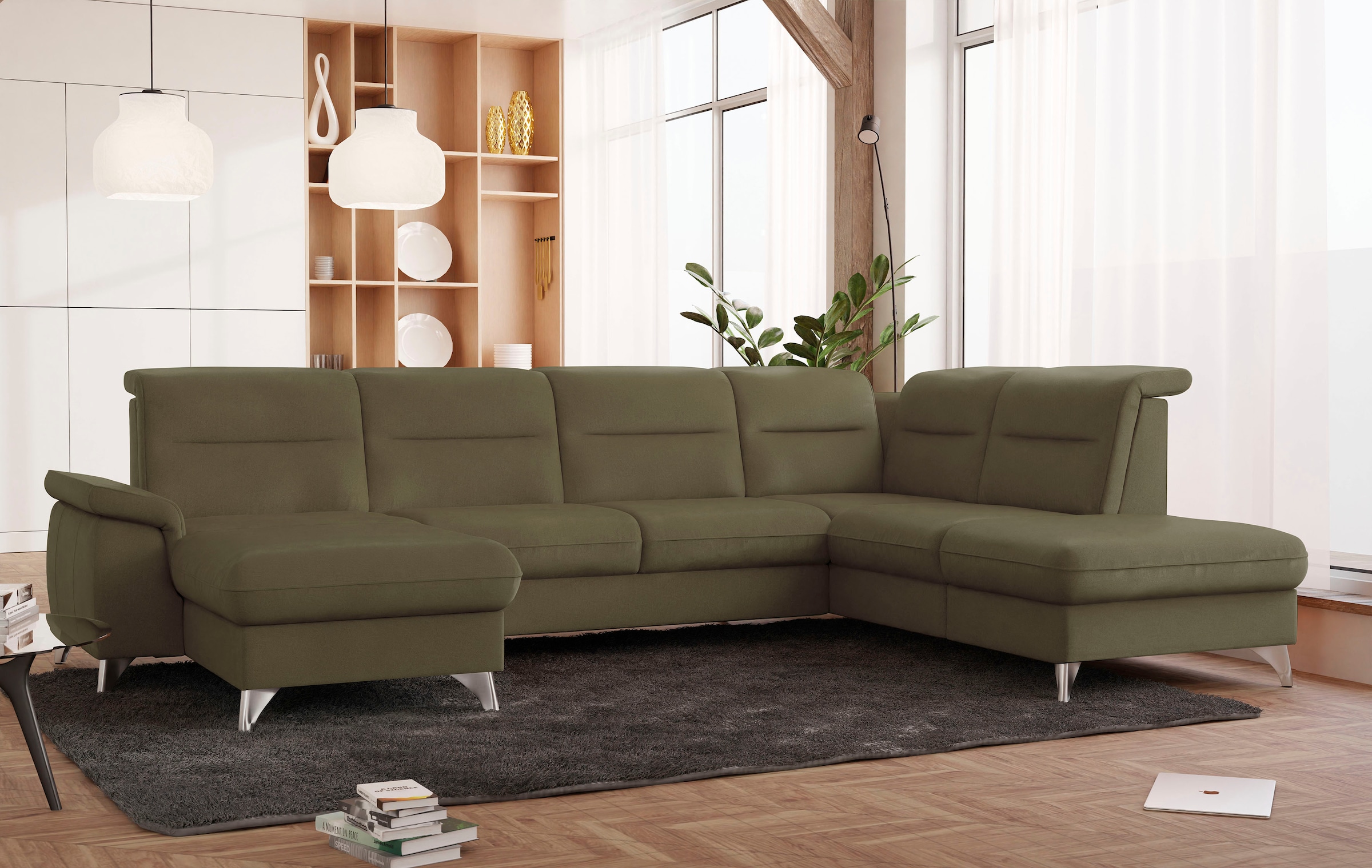 sit&more Wohnlandschaft »Astoria U-Form«, wahlweise mit motorischer Relaxfu günstig online kaufen