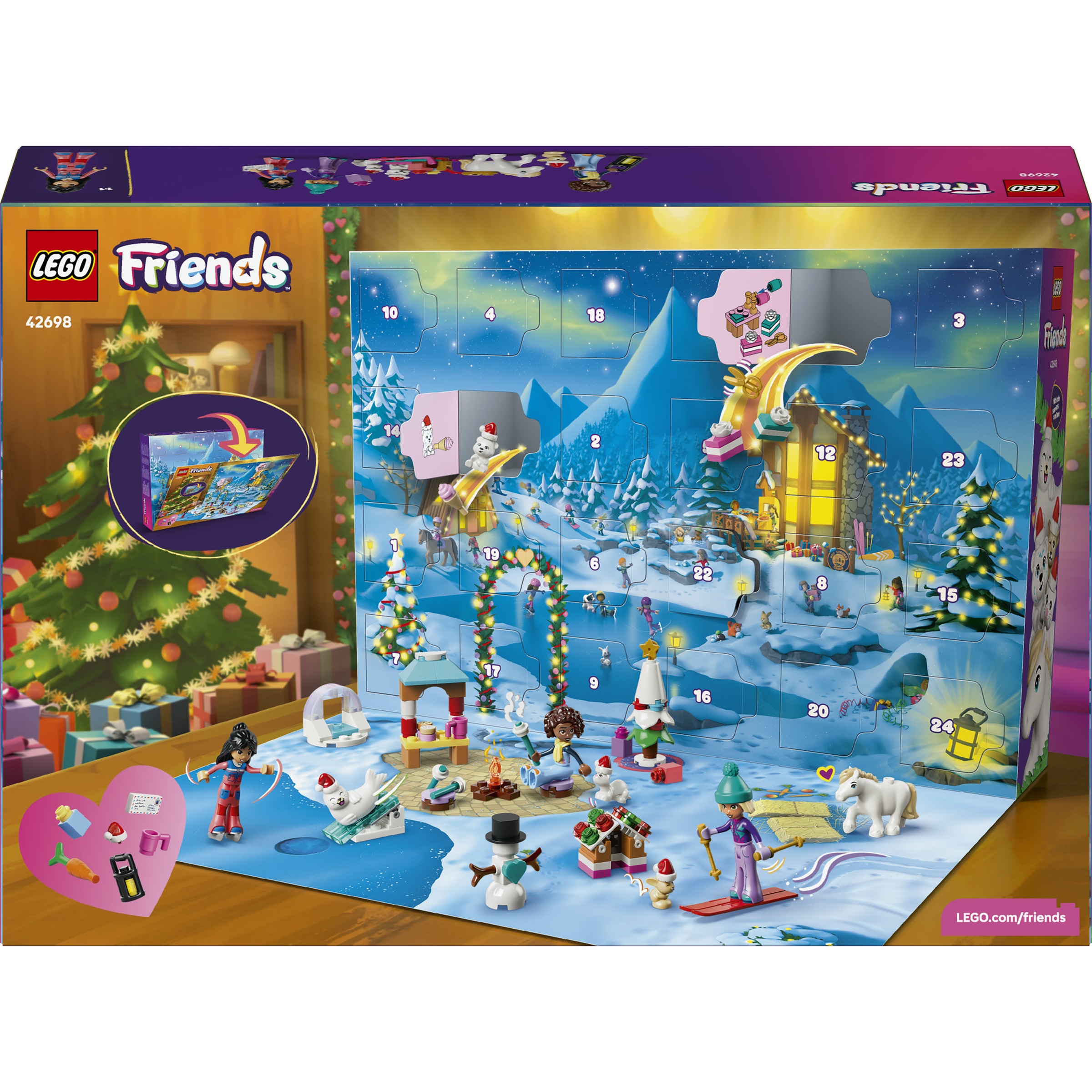 LEGO® Spielzeug-Adventskalender »Adventskalender 2026 (42698), LEGO Friends« ab 6 Jahren Made in Europe