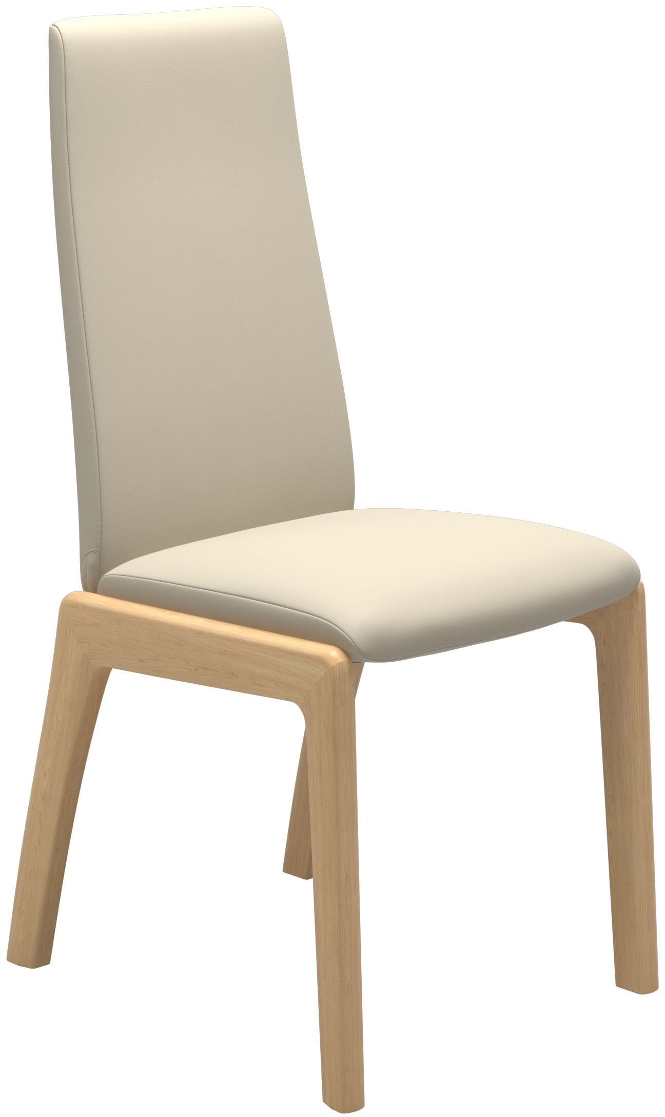Stressless® Polsterstuhl »Laurel«, Leder BATICK, High Back, Größe M, mit abgerundeten Beinen in Eiche natur