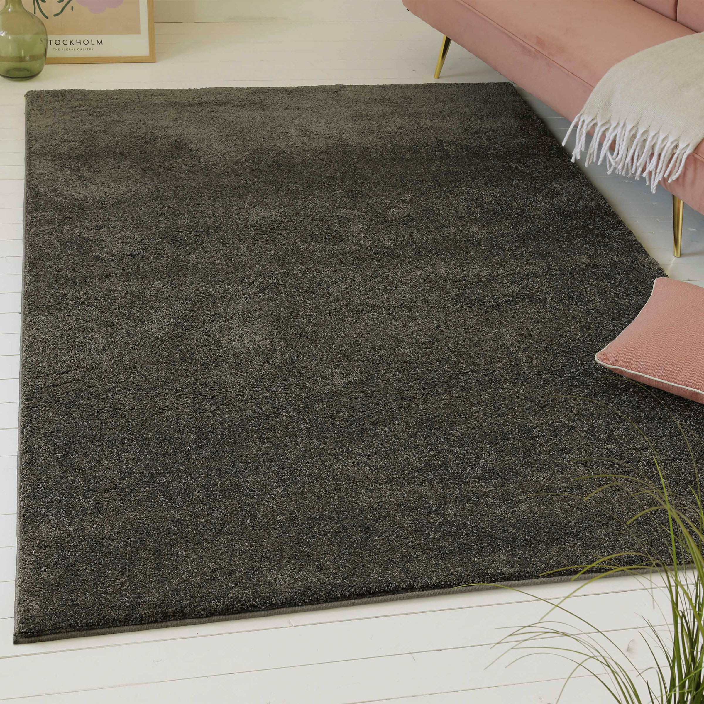 my home Hochflor-Teppich »Yvaine«, rechteckig, 25 mm Höhe, Langflor, Shaggy günstig online kaufen