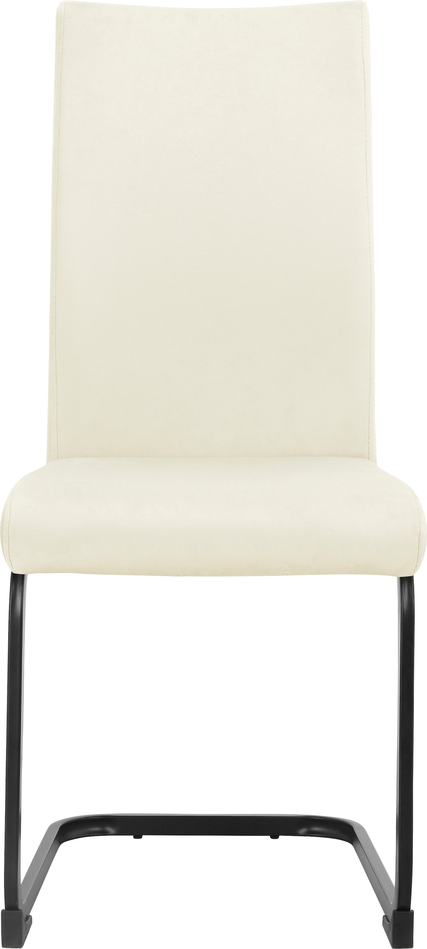 INOSIGN Esszimmerstuhl »Darcel«, (Set), 4 St., Veloursstoff, Freischwinger