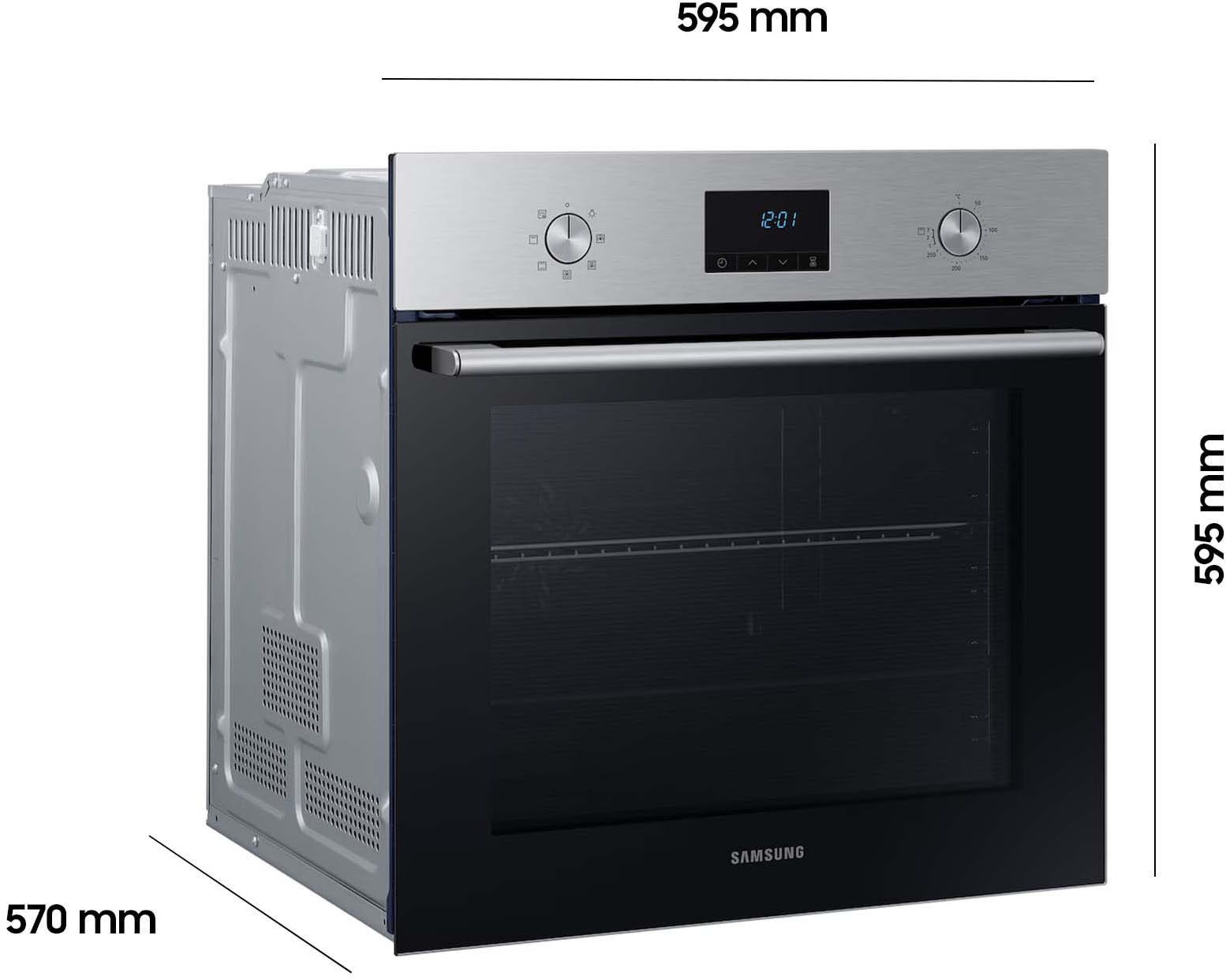 Samsung Einbaubackofen NV3300A »NV68A1140BS« mit katalytische Reinigung Sauberkeit von ganz allein. Dank katalytischer Rückwand