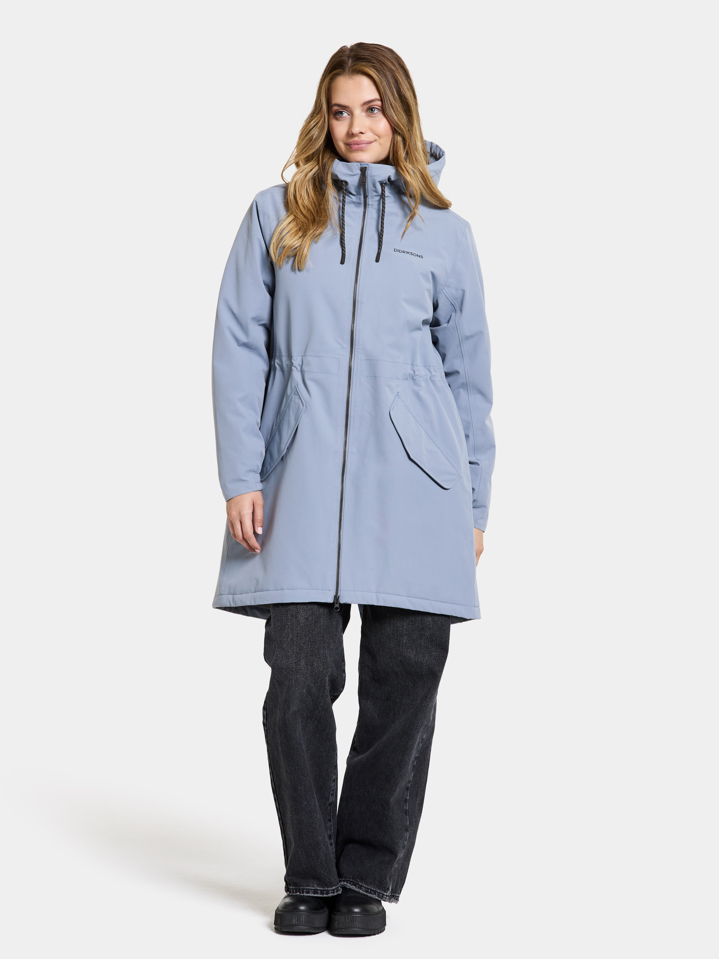 Didriksons Funktionsparka, mit Kapuze, Winterjacke