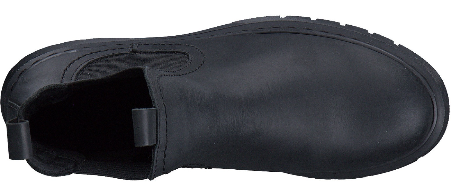 Tamaris Chelseaboots, Blockabsatz, Schlupfboots, Stiefelette mit zwei Anziehlaschen