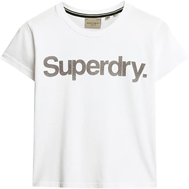 Superdry online TEE« kaufen FITTED CITY T-Shirt LOGO »CORE