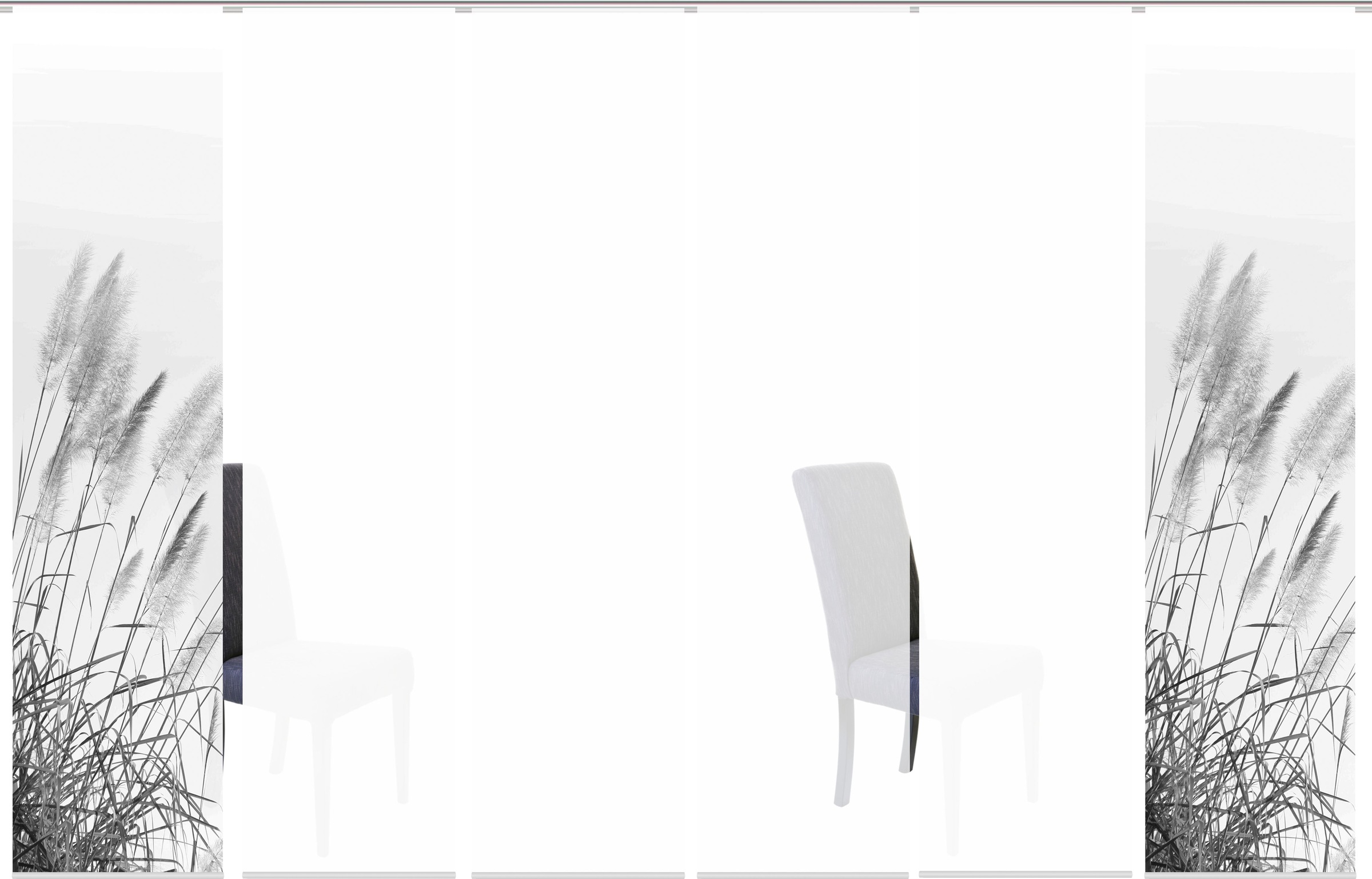 HOME WOHNIDEEN Schiebegardine »PAMPAS« Paneelwagen 1 Stk. tlg. DIGITALDRUCK günstig online kaufen