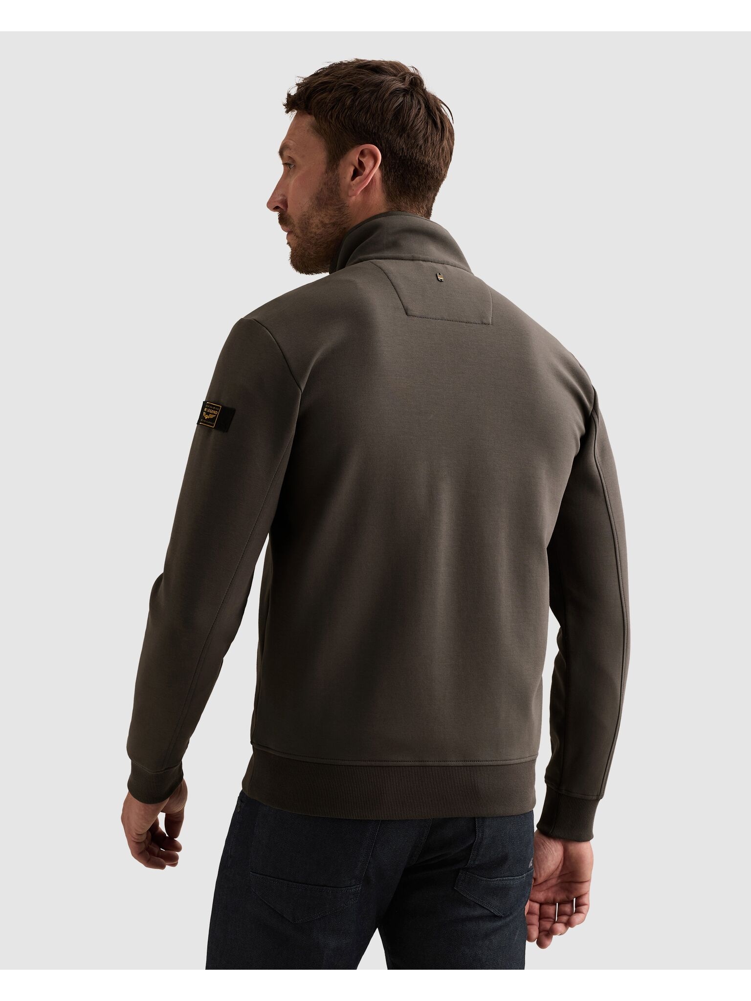 PME LEGEND Sweatjacke Vorderteil mit Passe