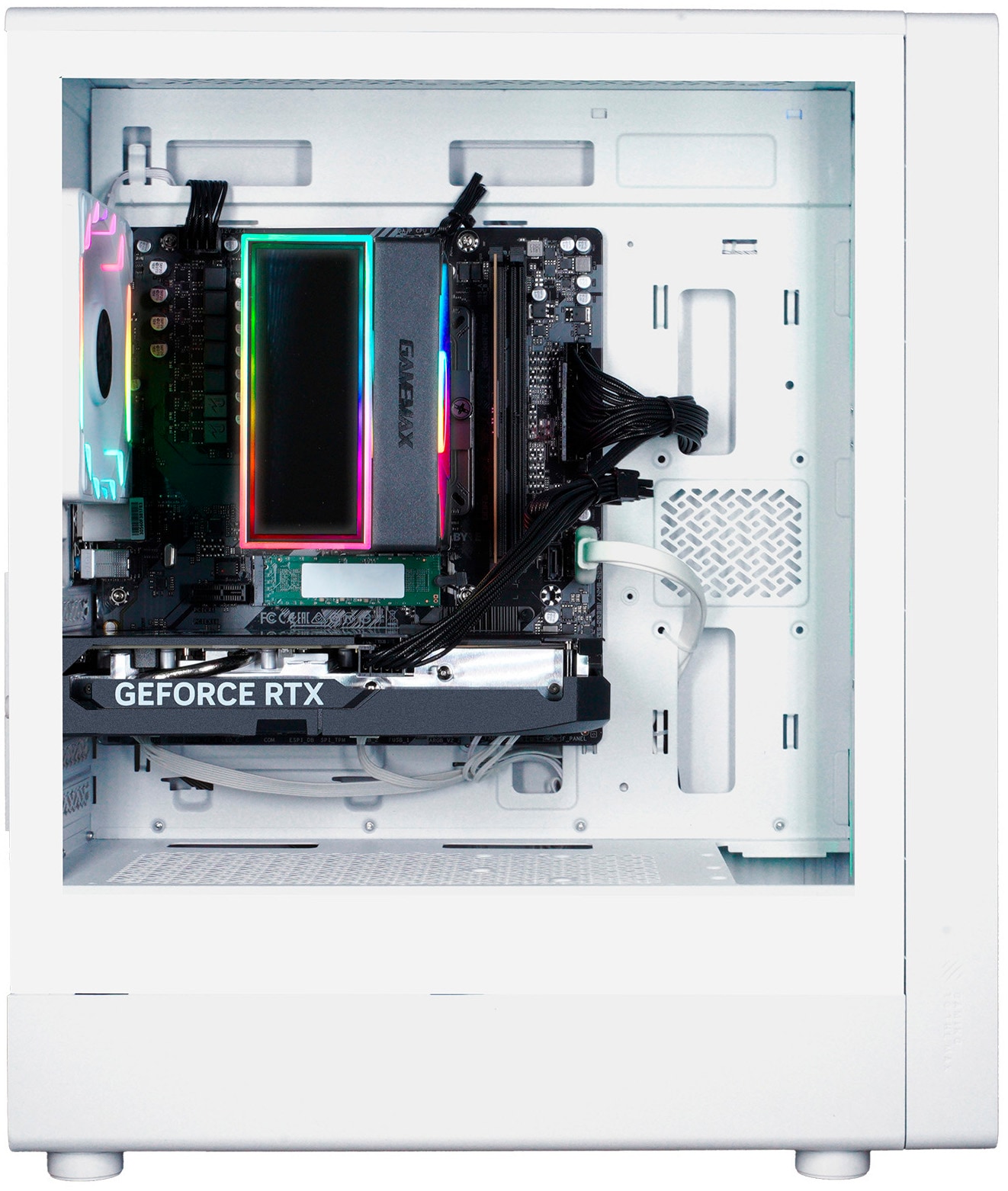 GAMEMAX Gaming-PC »AERIS MW 8188 AMD Ryzen 7 5700X 32GB 1TB SSD RTX 5060« Windows 11
