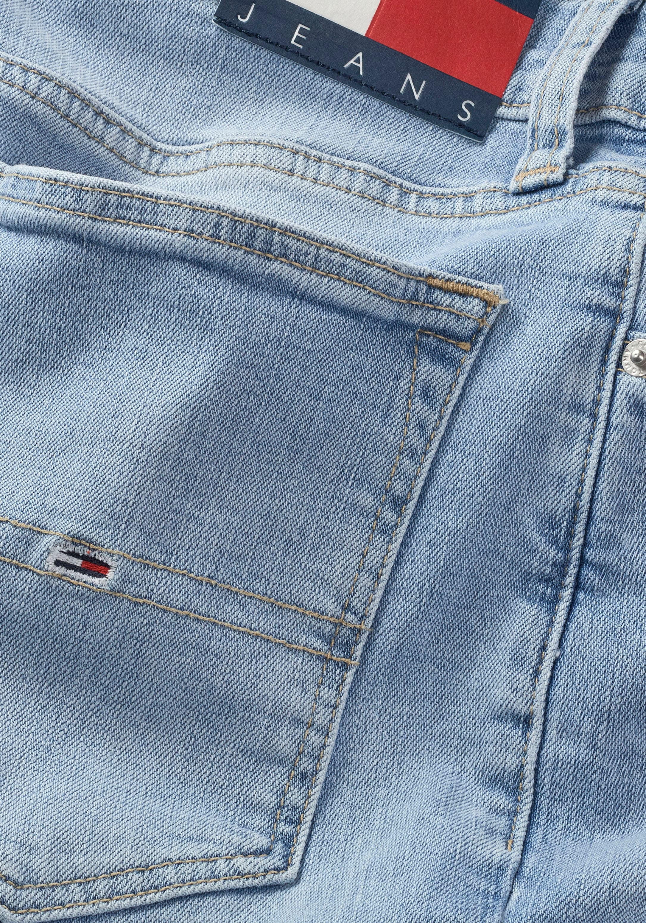 Tommy Jeans Skinny-fit-Jeans »Simon Skinny Jeans Slim«, mit Logoprägung