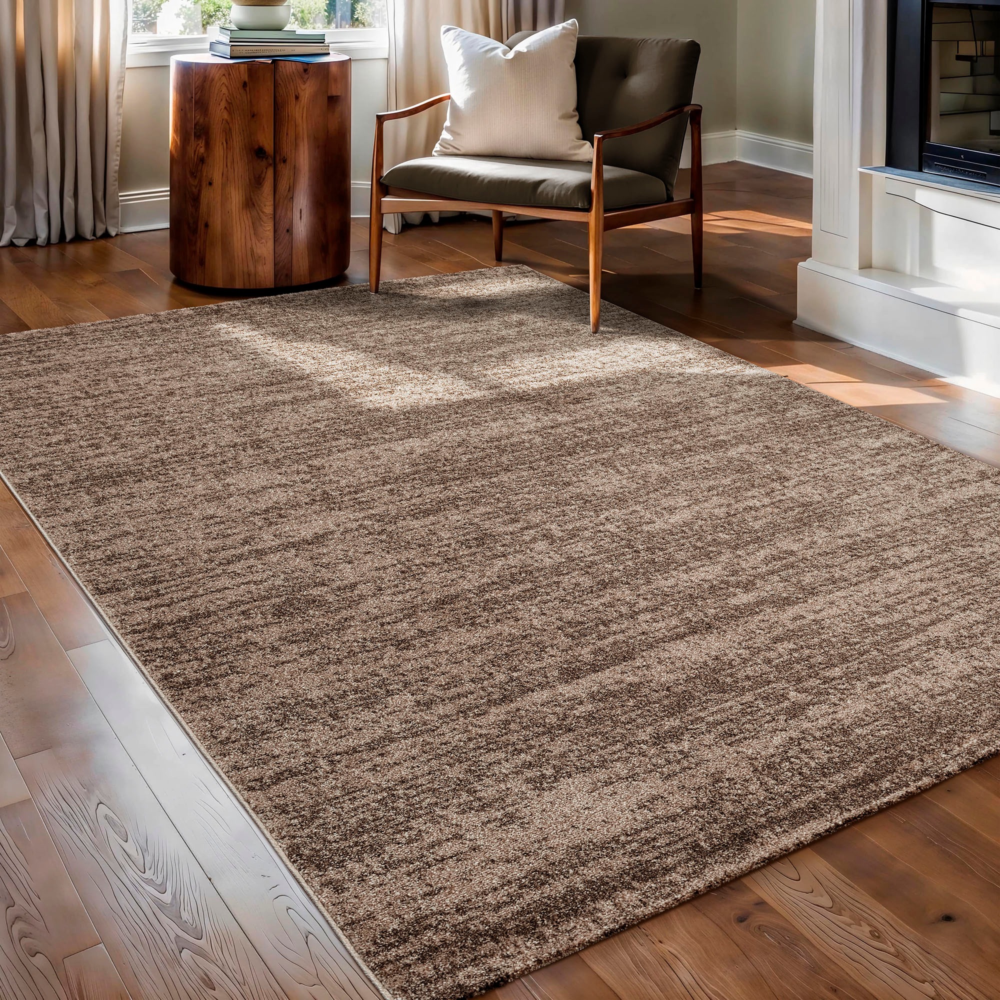 Sanat Teppich »Oslo«, rechteckig, 10 mm Höhe, meliert Kurzflor, Wohnzimmer, günstig online kaufen
