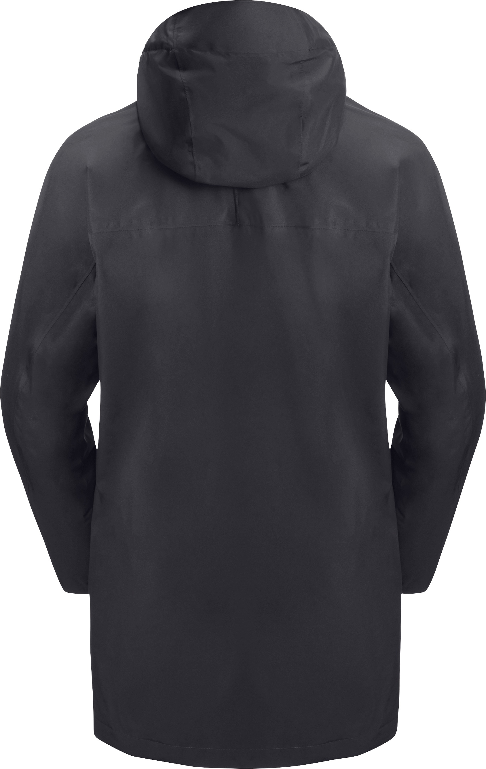 Jack Wolfskin Langjacke »MAINKAI LONG JKT W« mit Kapuze