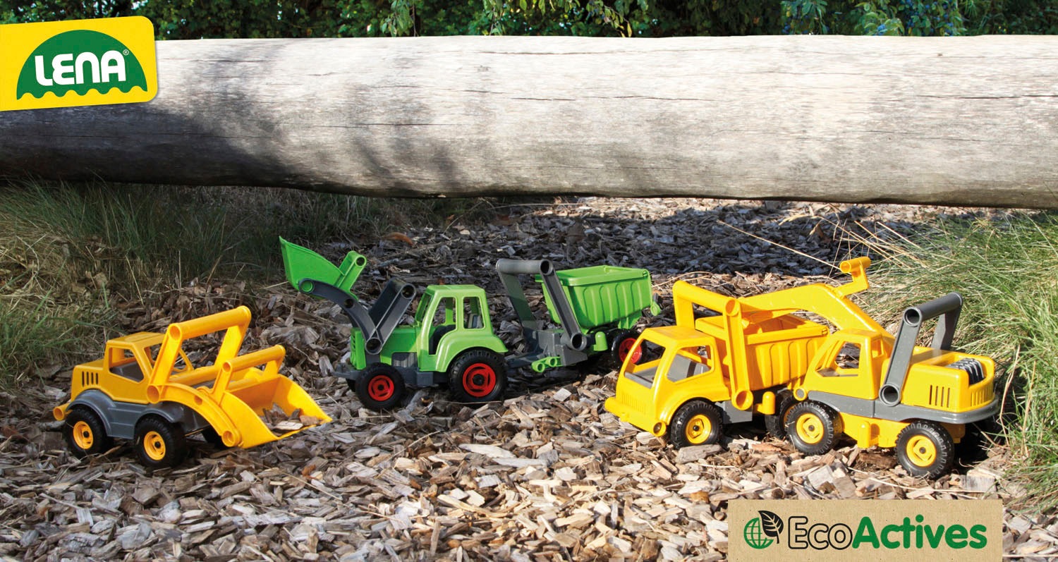 Lena® Spielzeug-Bagger »Eco Actives«, Made in Europe