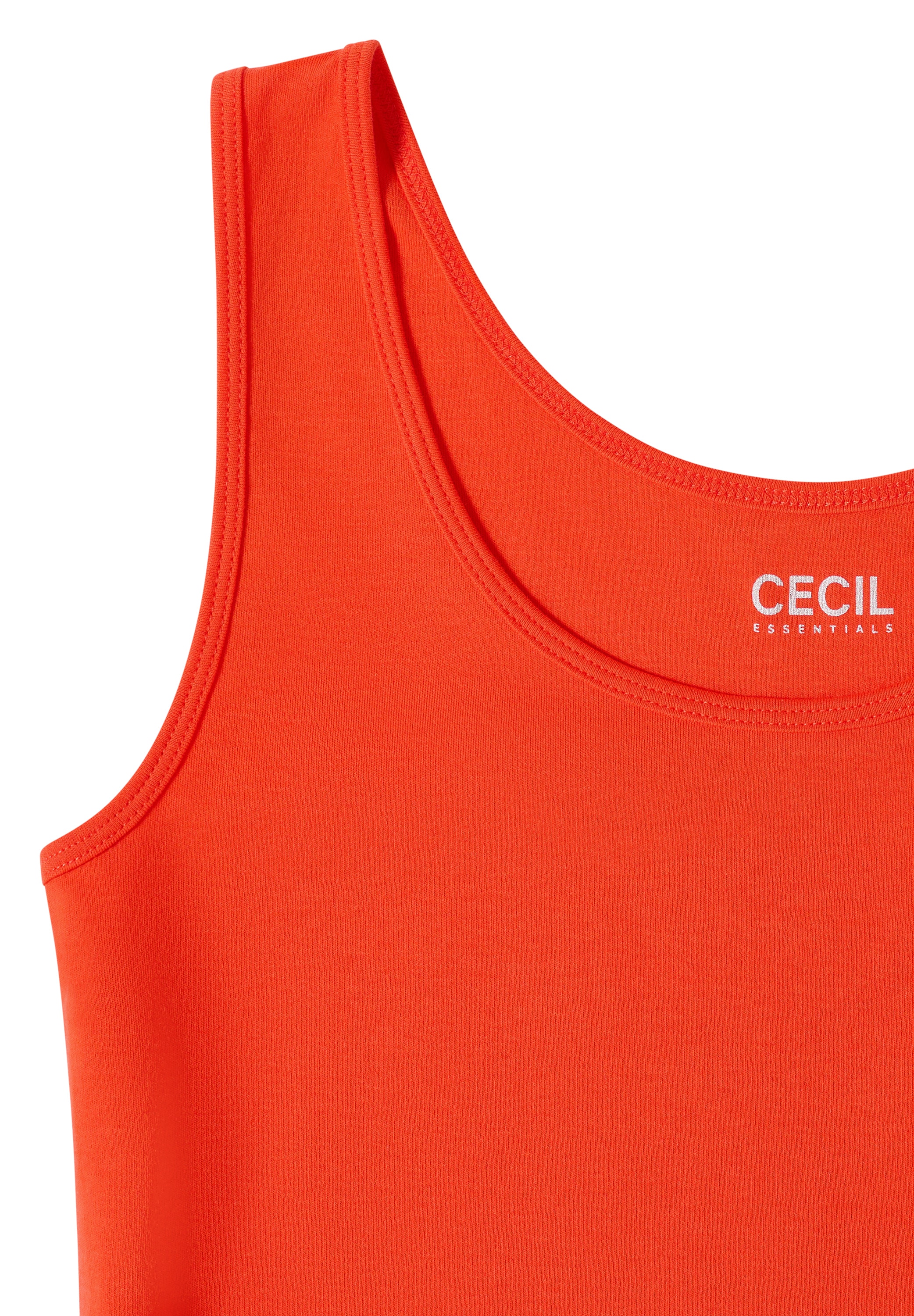 Cecil Shirttop »Style Linda« in Unifarbe