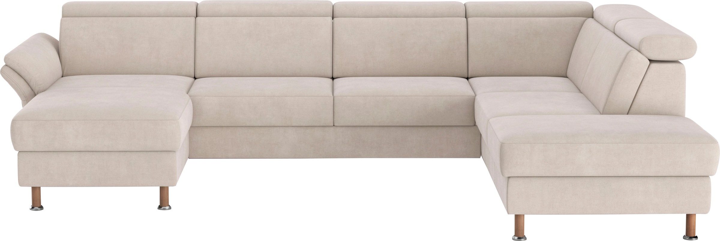 Home affaire Wohnlandschaft »Calypso U-Form«, wahlweise mit motorischer Relaxfunktion