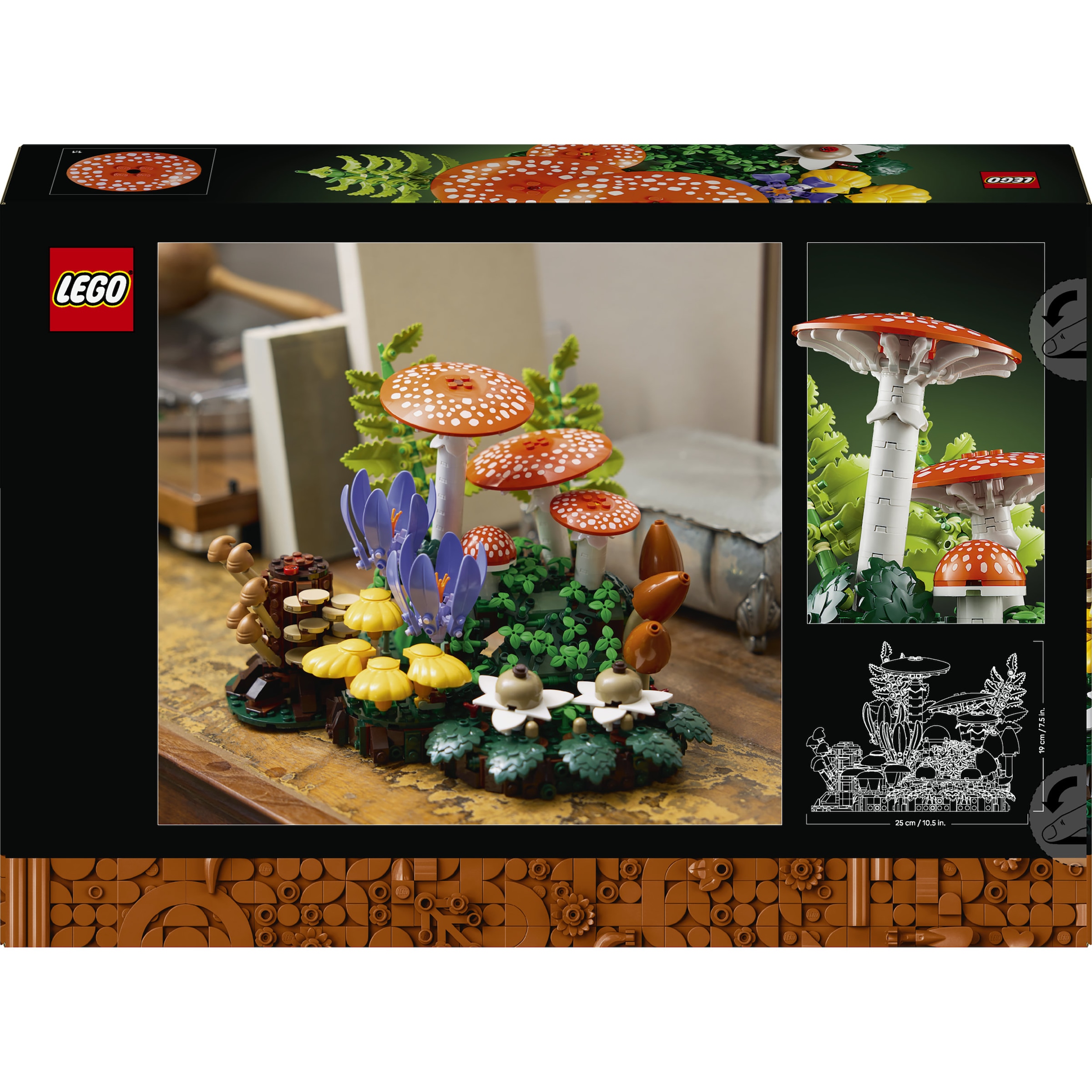 LEGO® Konstruktionsspielsteine »Waldpilze (11505), LEGO Botanicals« Made in Europe