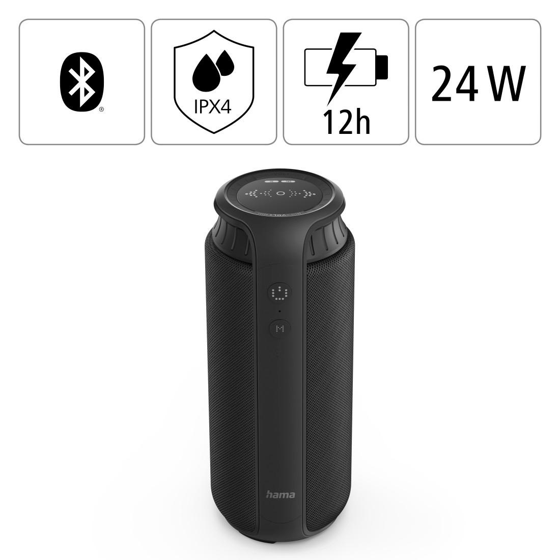 kaufen auf 24W«, spritzwassergeschützt »Bluetooth®-Lautsprecher Hama 2.0\