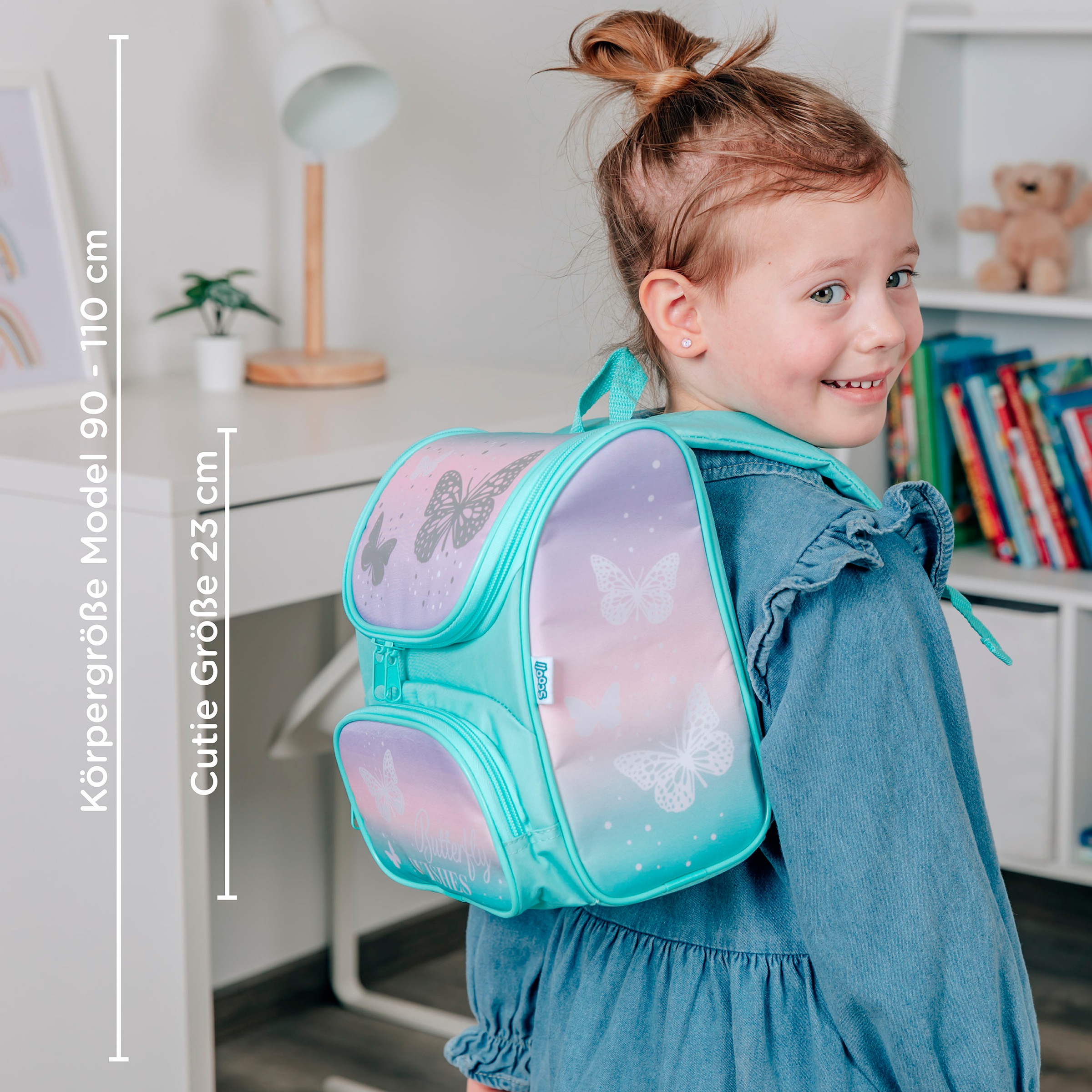 Scooli Vorschulranzen »Cutie, Butterfly Wishes«