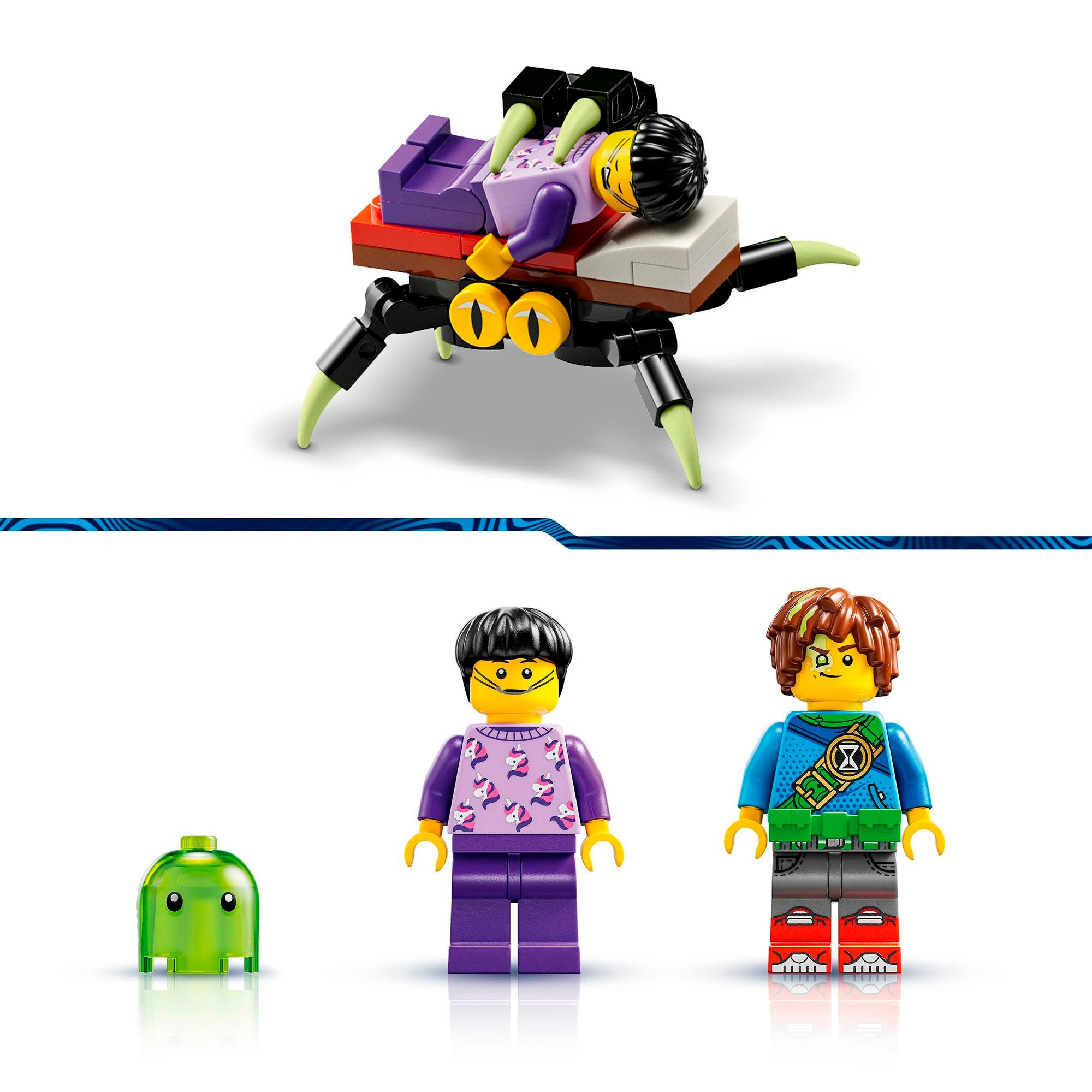 5. Bild von LEGO® Konstruktionsspielsteine »Mateo und Roboter Z-Blob (71454), LEGO® DREAMZzz™«, (237 St.), Made in Europe