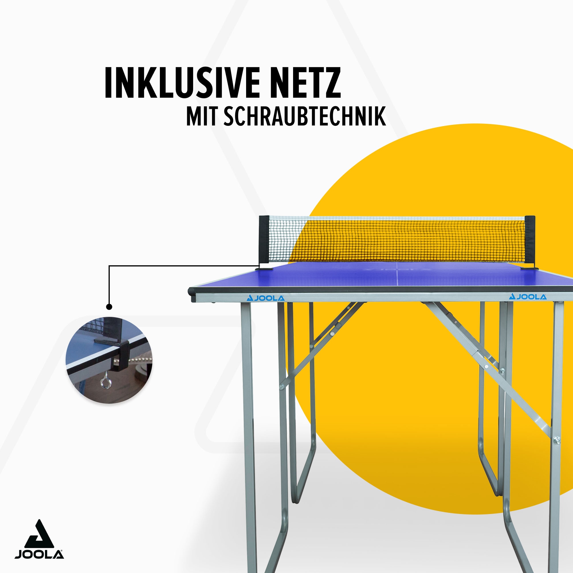 Joola Mini-Tischtennisplatte »Midsize« Das Netz ist im Lieferumfang enthalten