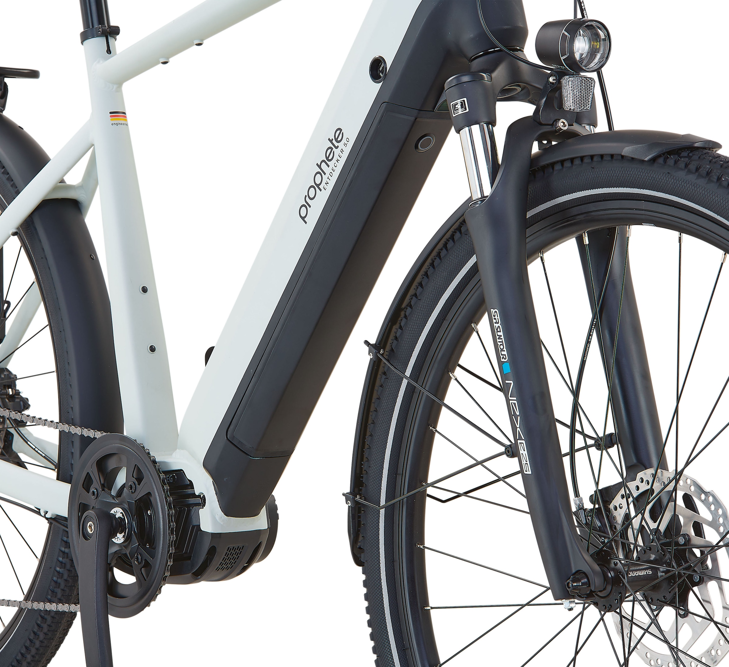 Prophete E-Bike »Entdecker 5.0«, 10 Gang, Shimano, Deore, Mittelmotor 250 W
