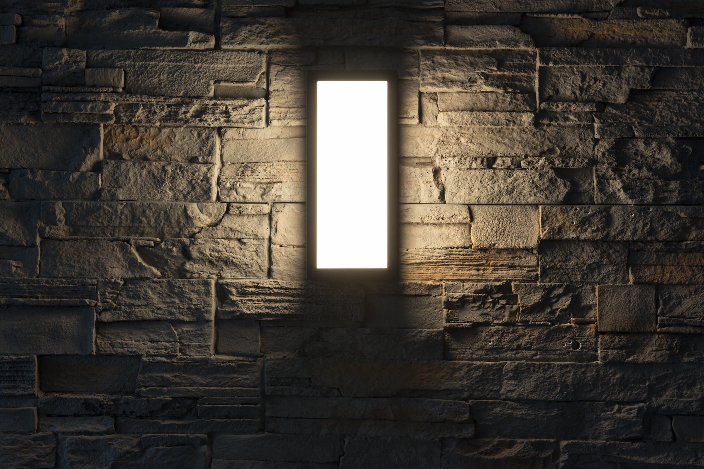 HEITRONIC LED Wandleuchte »Keanu«, 1 flammig, Leuchtmittel LED-Modul | LED fest integriert, Wandlampe, Außenlampe, Lichtaustritt nach vorne und zu beiden Seiten