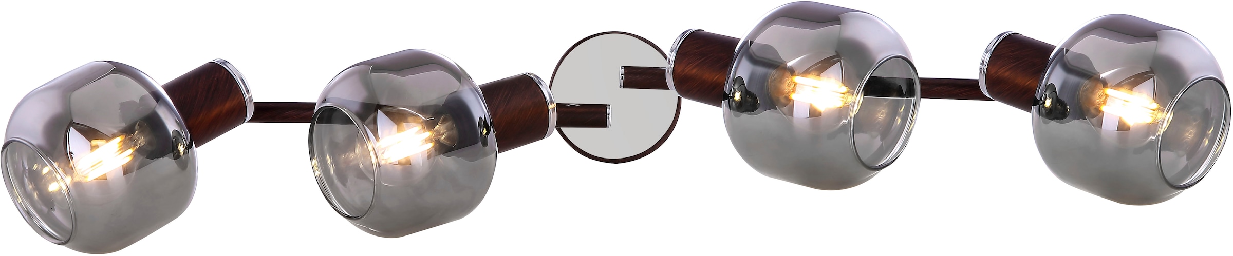 GLOBO LIGHTING Deckenstrahler »PALLO« E14 1 Stk. Spot Deckenspot Flur Schlafzimmer Wohnzimmer