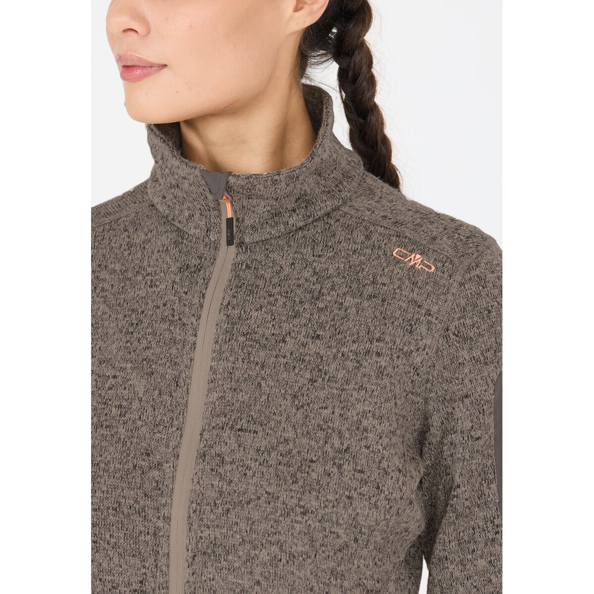 CMP Strickfleecejacke, (1 St.), Wärmeisolierend & Schnell trocknend & Atmungsaktiv