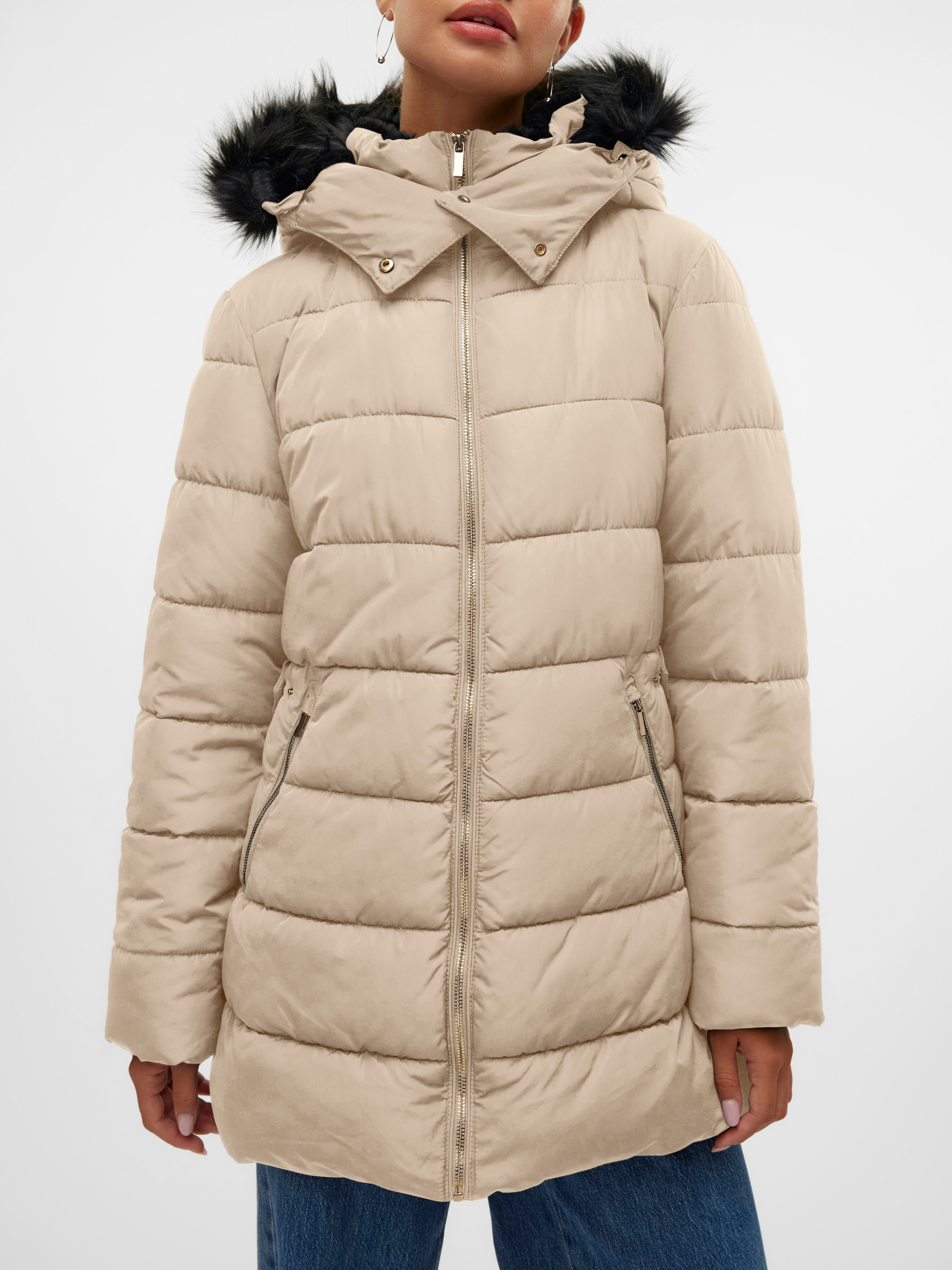 Vero Moda Steppjacke »VMWILMA JACKET PRM«, mit Kapuze