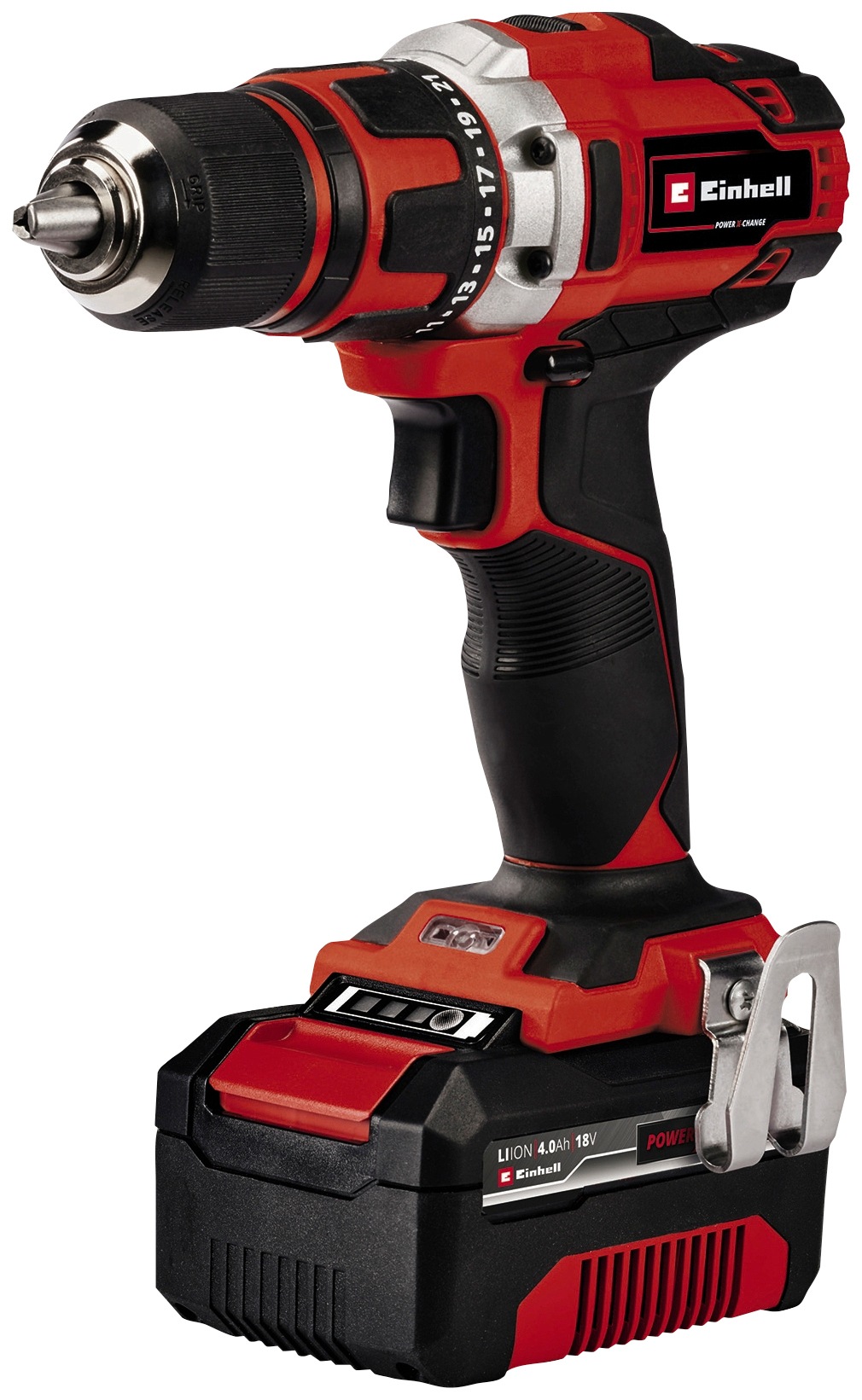 Einhell Elektrowerkzeug-Set »TE-TK 18/2 Li Kit (CD+AG)«, inkl. Akku-Bohrschrauber, Akku-Winkelschleifer, Akku und Ladegerät