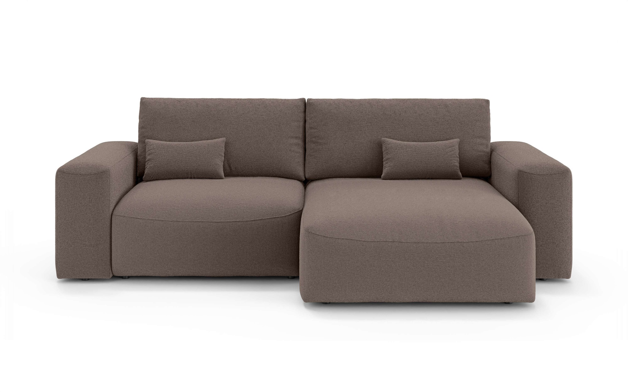 OTTO home Ecksofa »MATTS Schlafsofa mit Bettkasten, Maße B/T/H: 265/159/89 günstig online kaufen