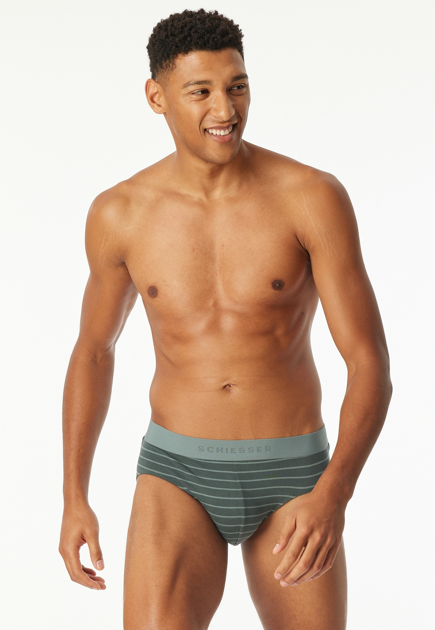 Schiesser Rioslip »95/5 Multipacks« 3er Pack,  ohne Eingriff, softer Logobund