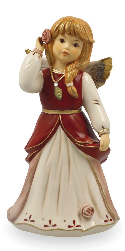 Goebel Dekofigur »Engel Herausgeputzt zum Fest« 8,5 x 7,5 x 15,5 cm günstig online kaufen