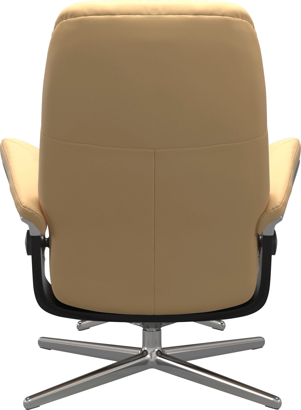 Stressless Fußhocker "Consul", mit Cross Base, Größe S, M & L, Holzakzent S günstig online kaufen