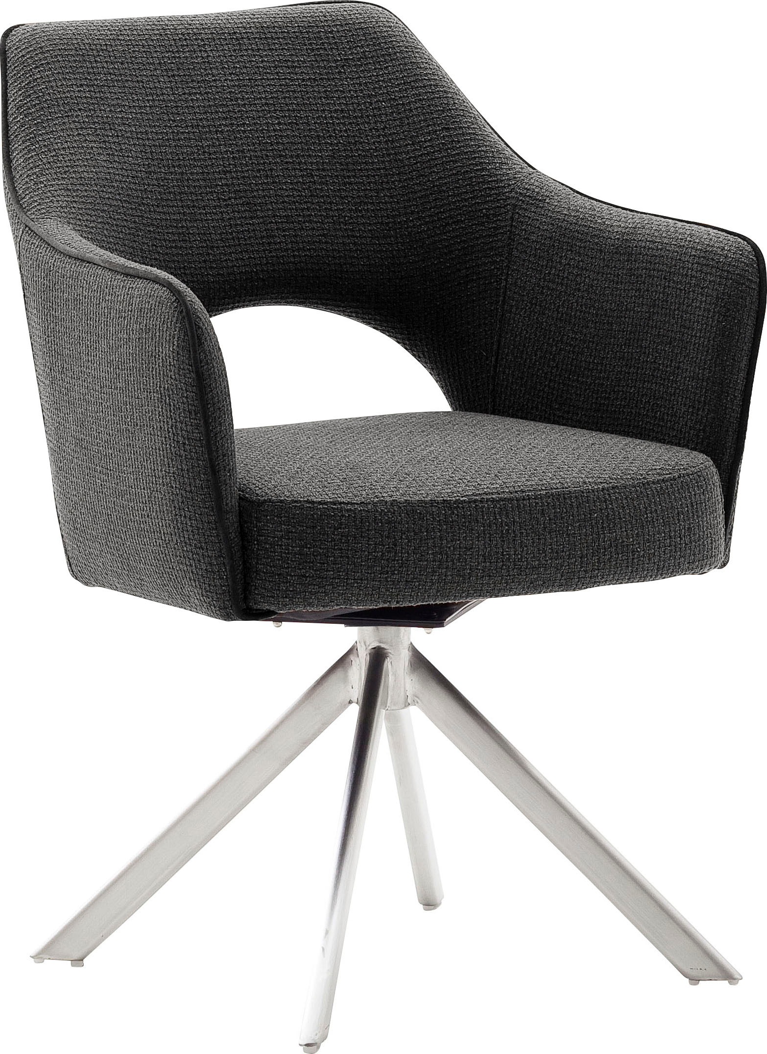 MCA furniture 4-Fußstuhl »Tonala«, (Set), 2 St., Velourstoff grob, (2er-Set günstig online kaufen