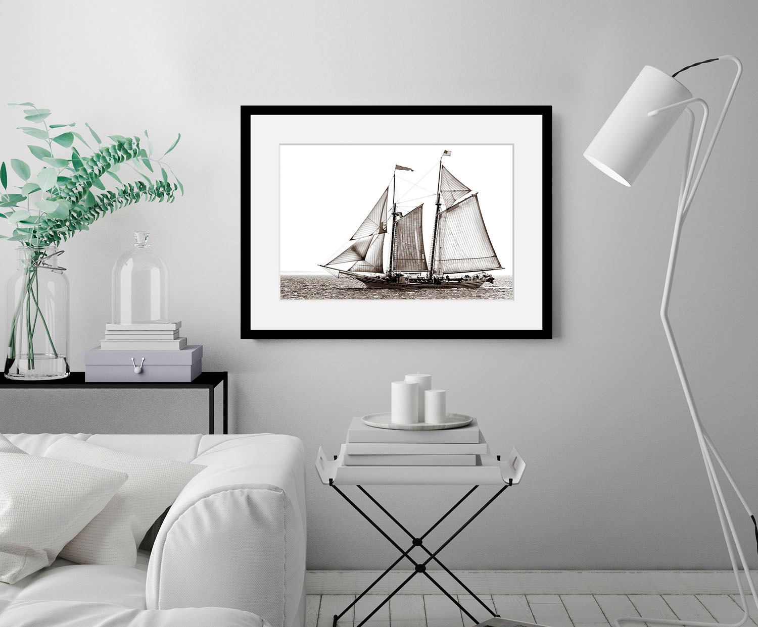 queence Bild »Segelboot«, Schiffe-Seelandschaft-Seebilder-Meer-Meer Bilder- günstig online kaufen