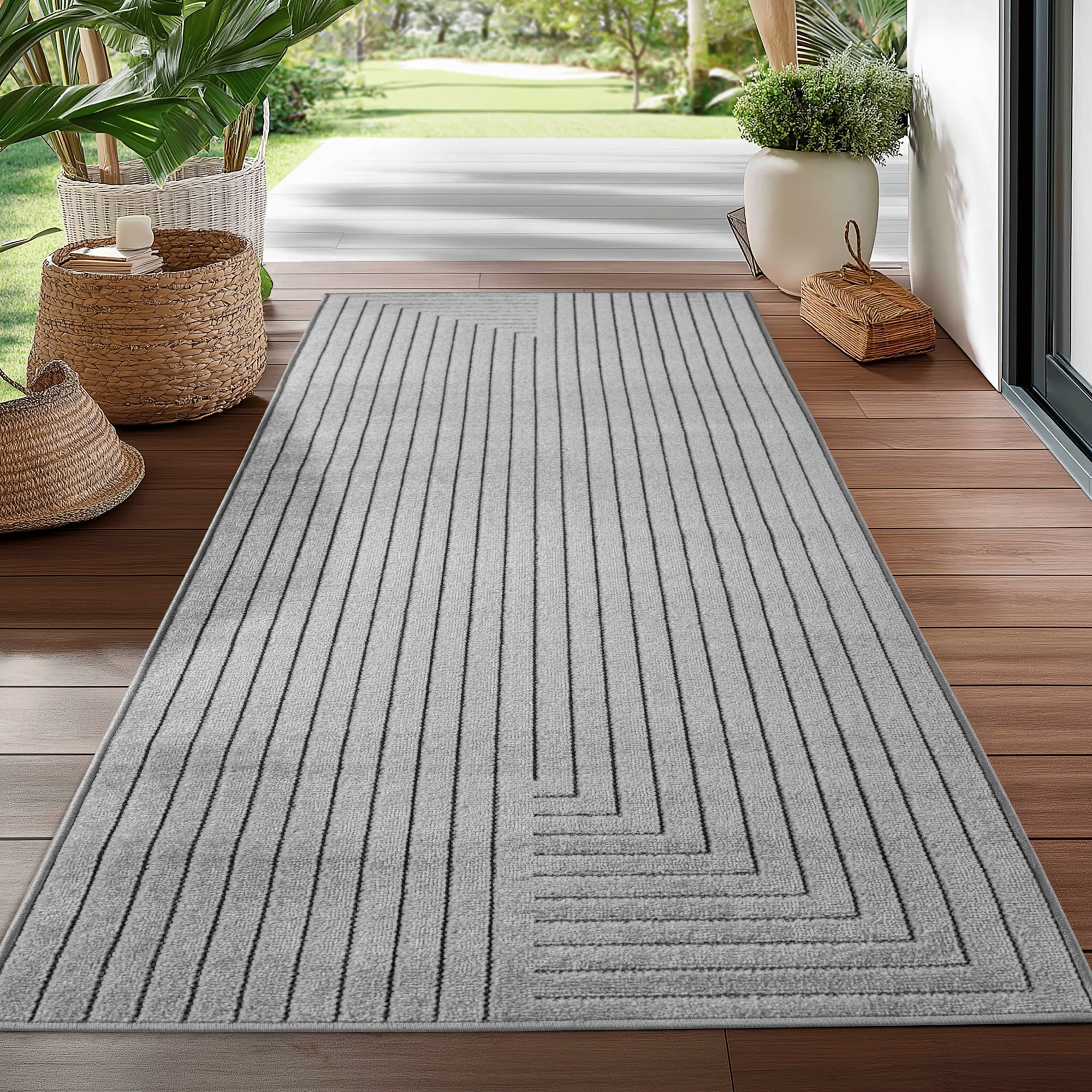 Ayyildiz Teppiche Outdoorteppich »NOVA 1202«, rechteckig, 5 mm Höhe, Läufer günstig online kaufen