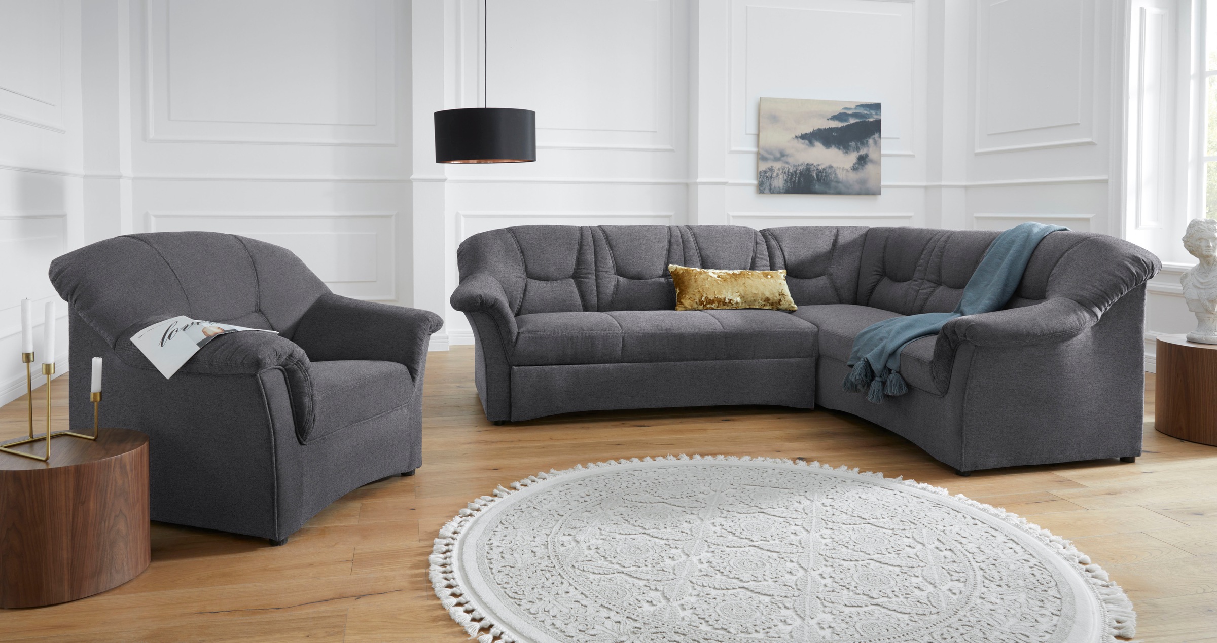 DOMO collection Sessel »Sarafina«, wahlweise mit Federkern