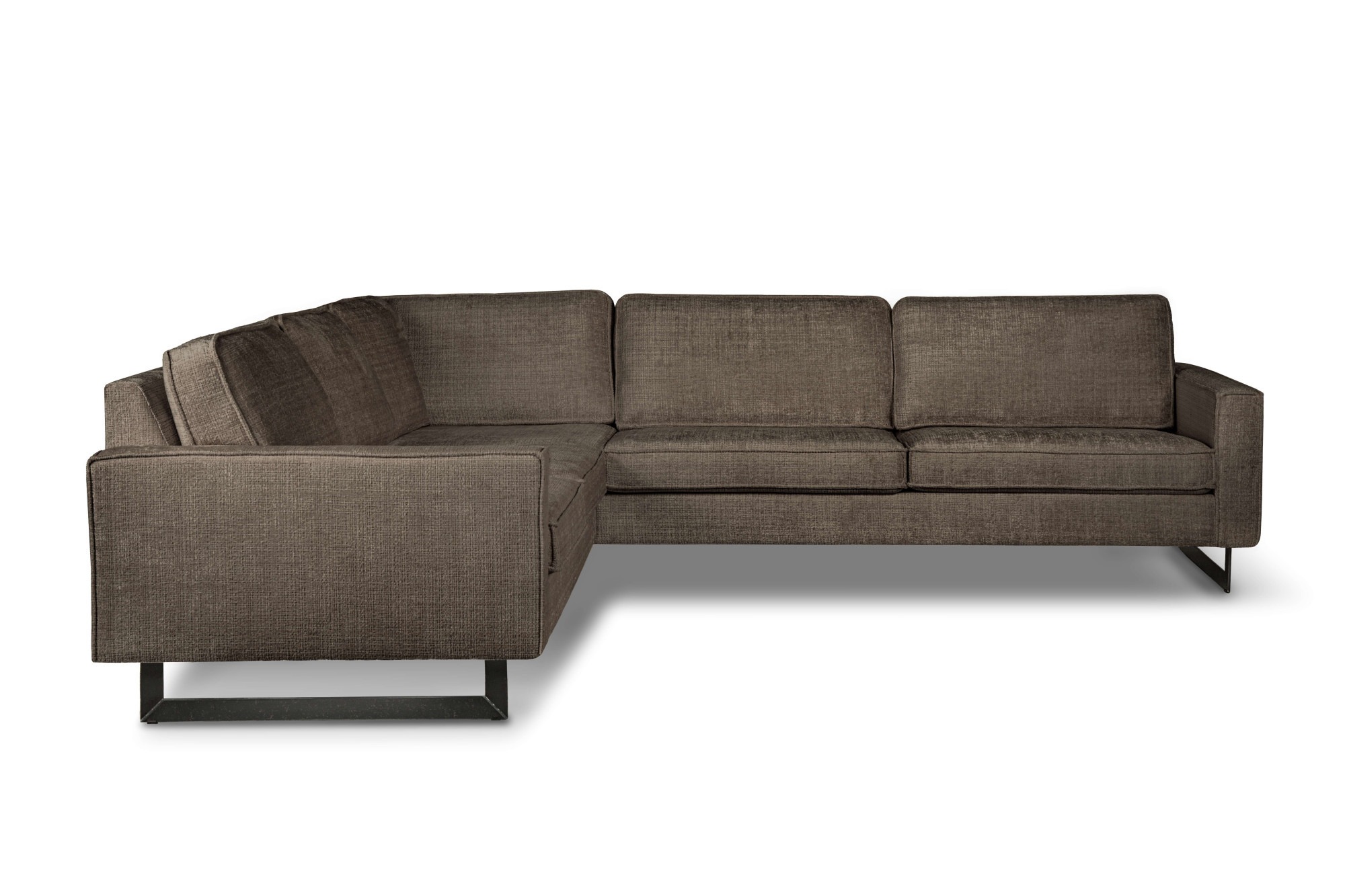PLACES OF STYLE Ecksofa »Pinto, XXL, 250/290 cm, langer Schenkel, Ottomane« günstig online kaufen