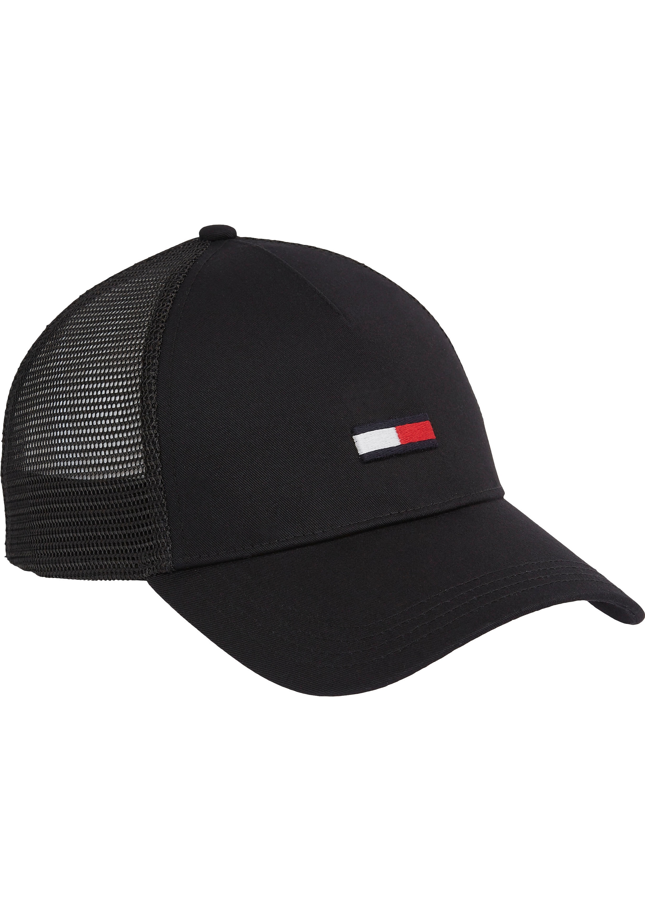 Tommy Jeans Trucker Cap »TJM ELONGATED FLAG TRUCKER CAP«, mit Logostickerei