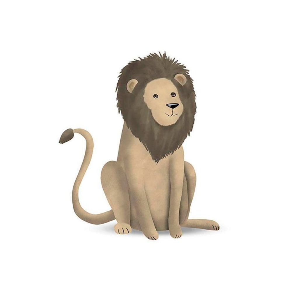 Komar Poster »Cute Animal Lion«, Tiere, (1 St.)