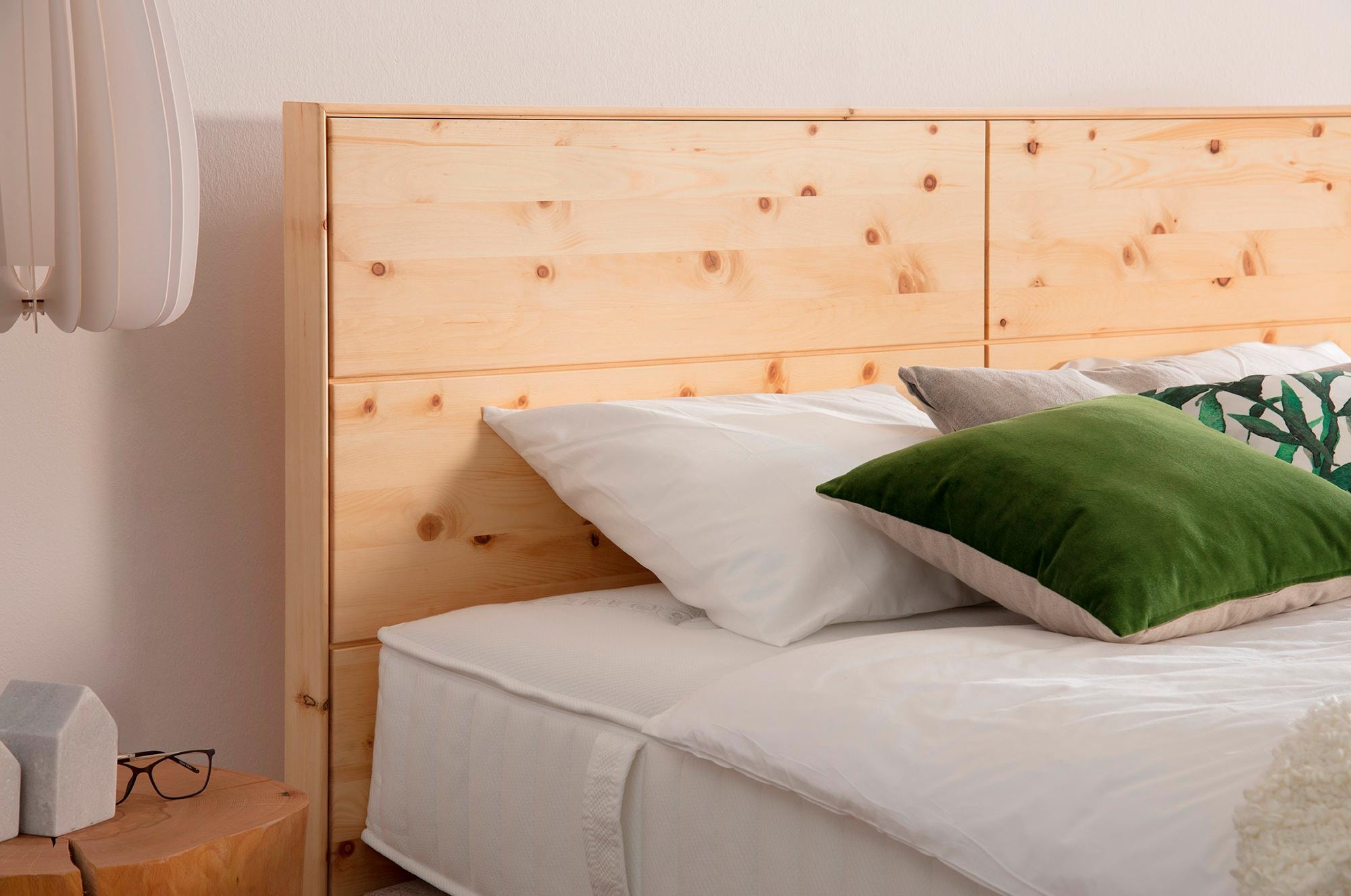 alina Boxspringbett »Chalet«, Grand Comfort TF 1000 PM, Zirbenholz natur geölt