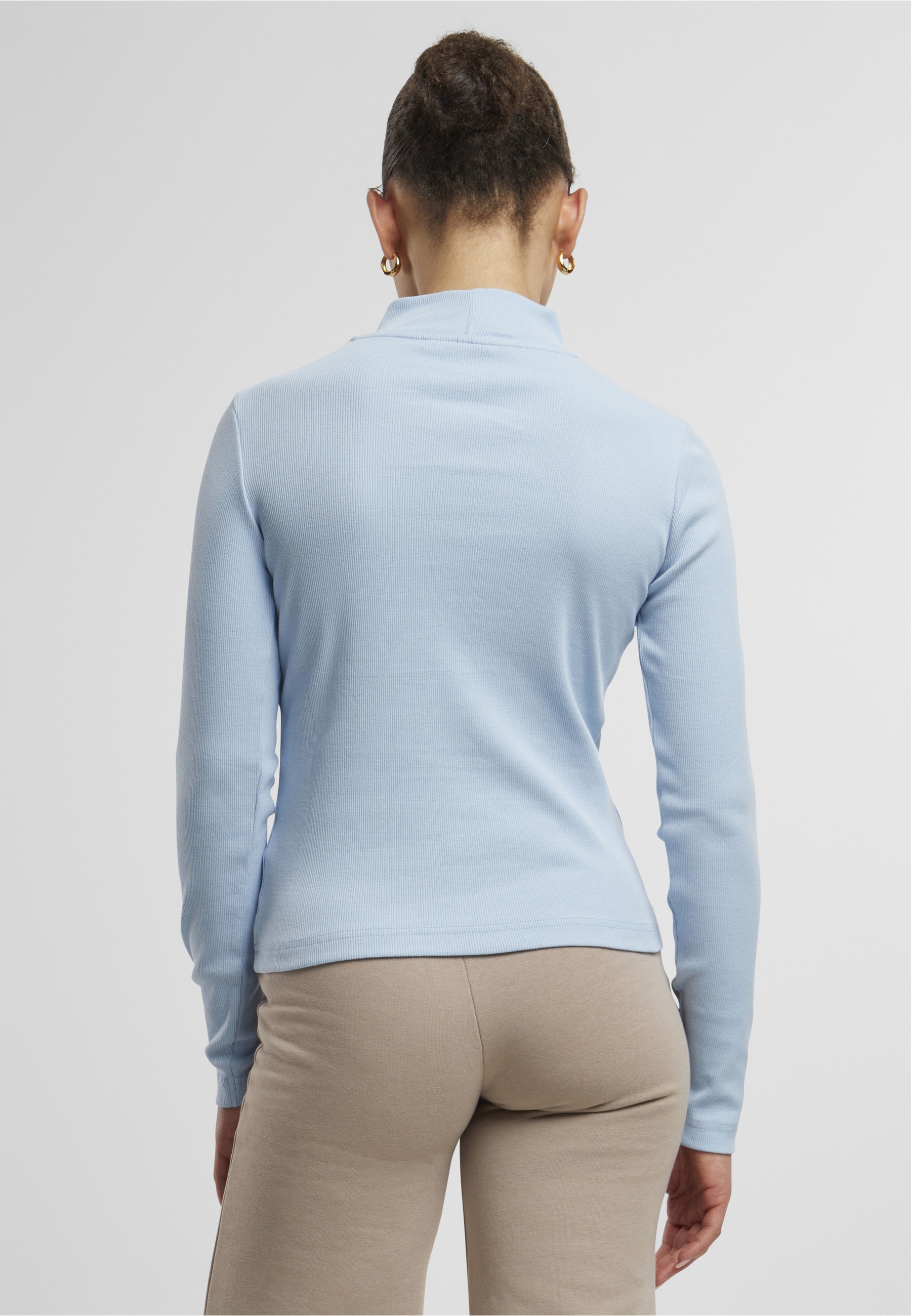 Karl Kani Longpullover »Karl Kani Damen KW213-063-1 Small Signature Rip Turtle Neck« 1 Stk.