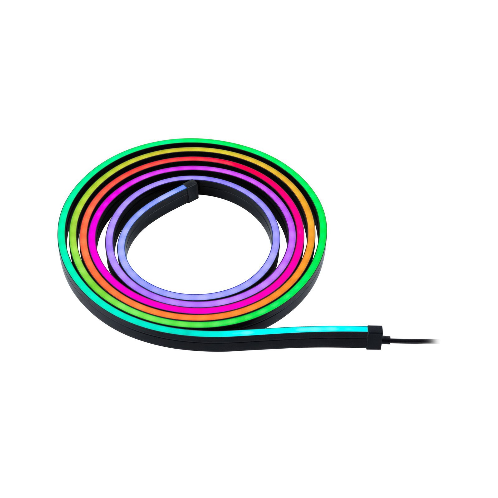Paulmann LED-Lichterschlauch »Entertain LED Schlauch Black Neon RGB+«, Farbwechsler & Farbsteuerung & Dimmer