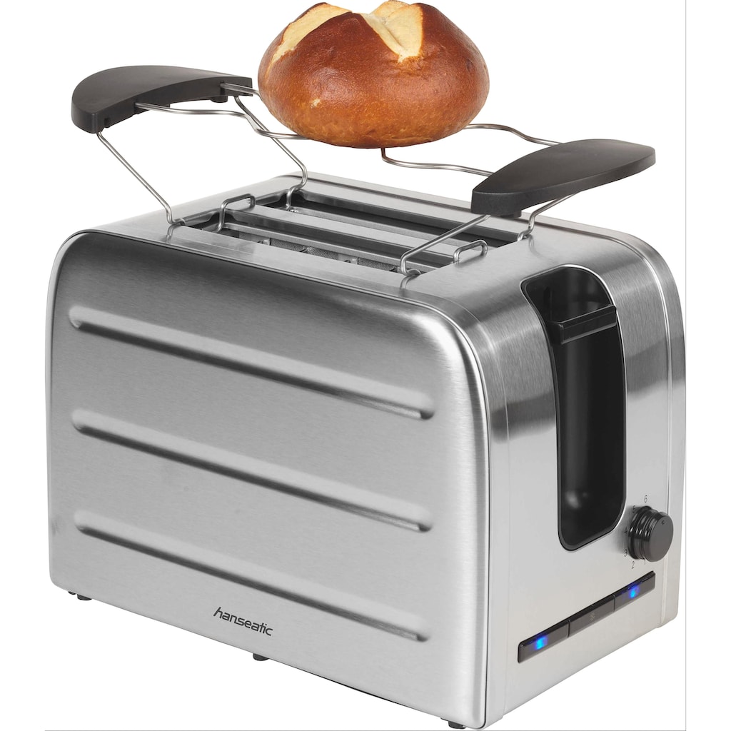 Hanseatic Toaster »36814853«, 2 kurze Schlitze, 1050 W