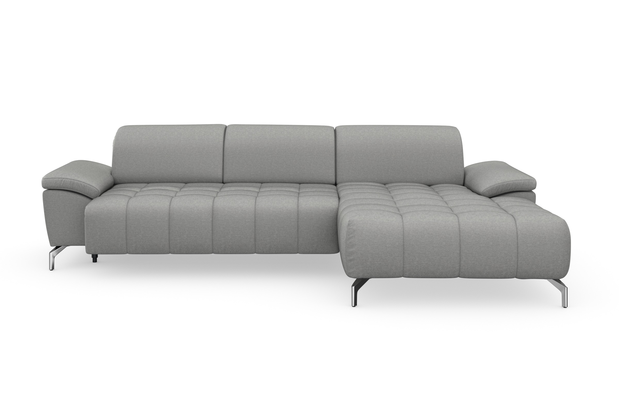 sit&more Ecksofa »Cool L-Form«, wahlweise mit Kopfteilverstellung und Vorzi günstig online kaufen